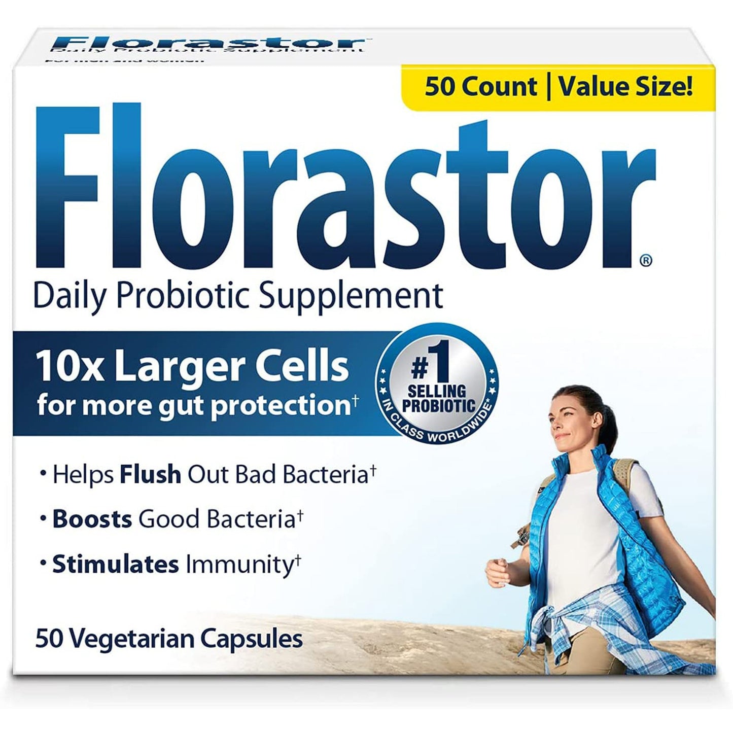 FLORASTOR, CAP 250MG (50/CT)