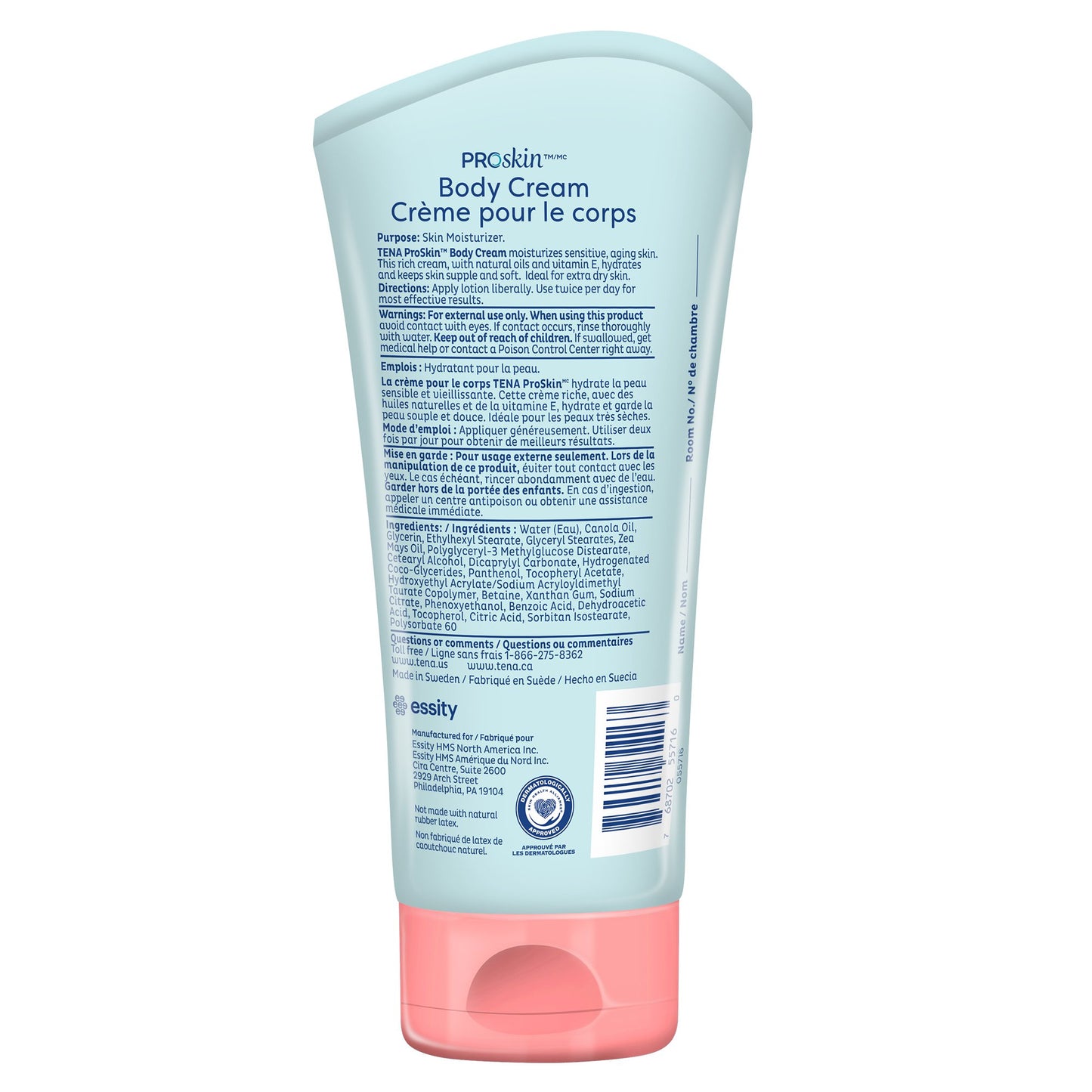 CREAM, BODY PROSKIN FRAGRANCE FREE 5.1OZ (6/CS)