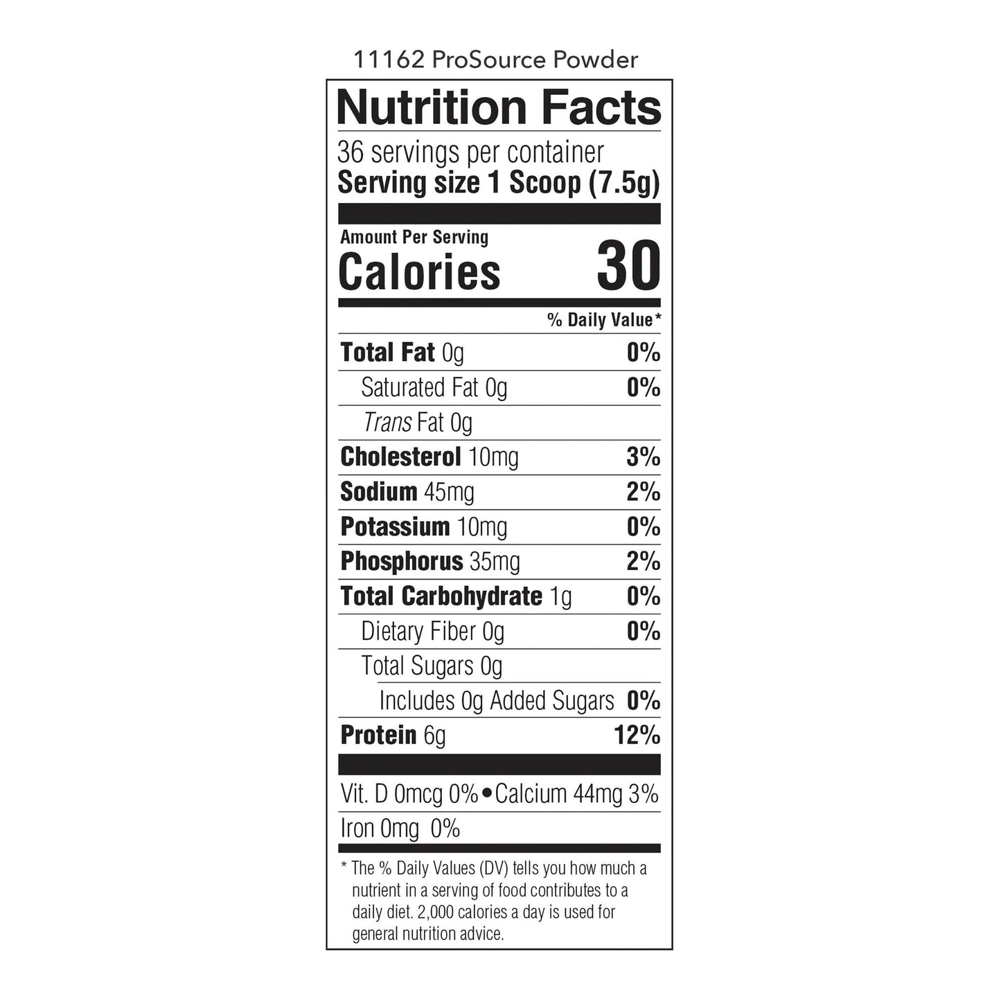 PROSOURCE PROTEIN, PDR 9.7OZ (6/CS)