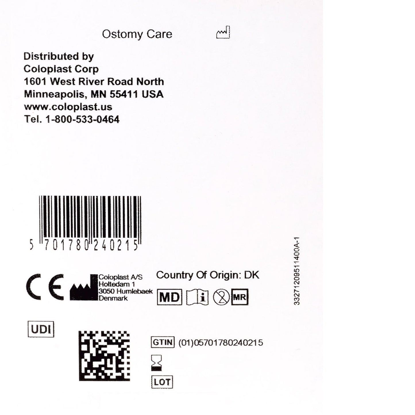 SEAL, F/OSTOMY POUCH BRAVA 1 3/4" (10/BX)