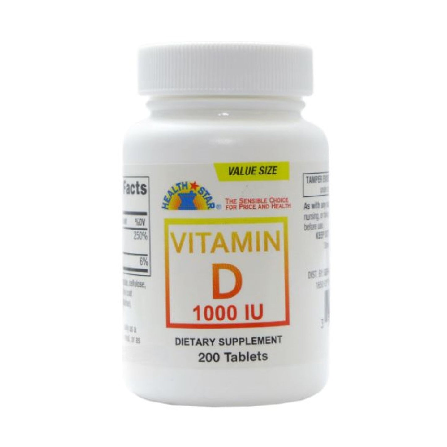 VITAMIN D3, TAB 1000IU (200/BT12BT/CS)