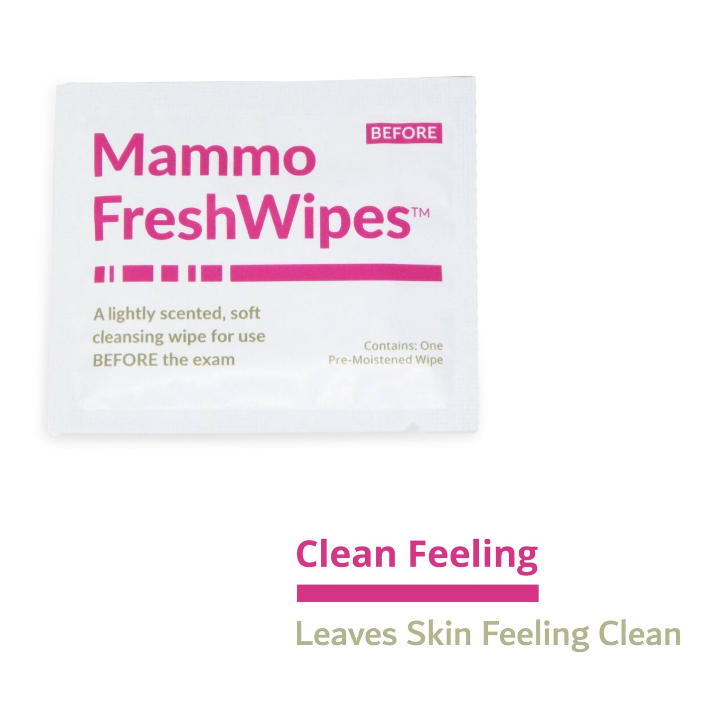 WIPE, WET SKIN MAMMOGRAPHY PATIENT (50/BX 10BX/CS)