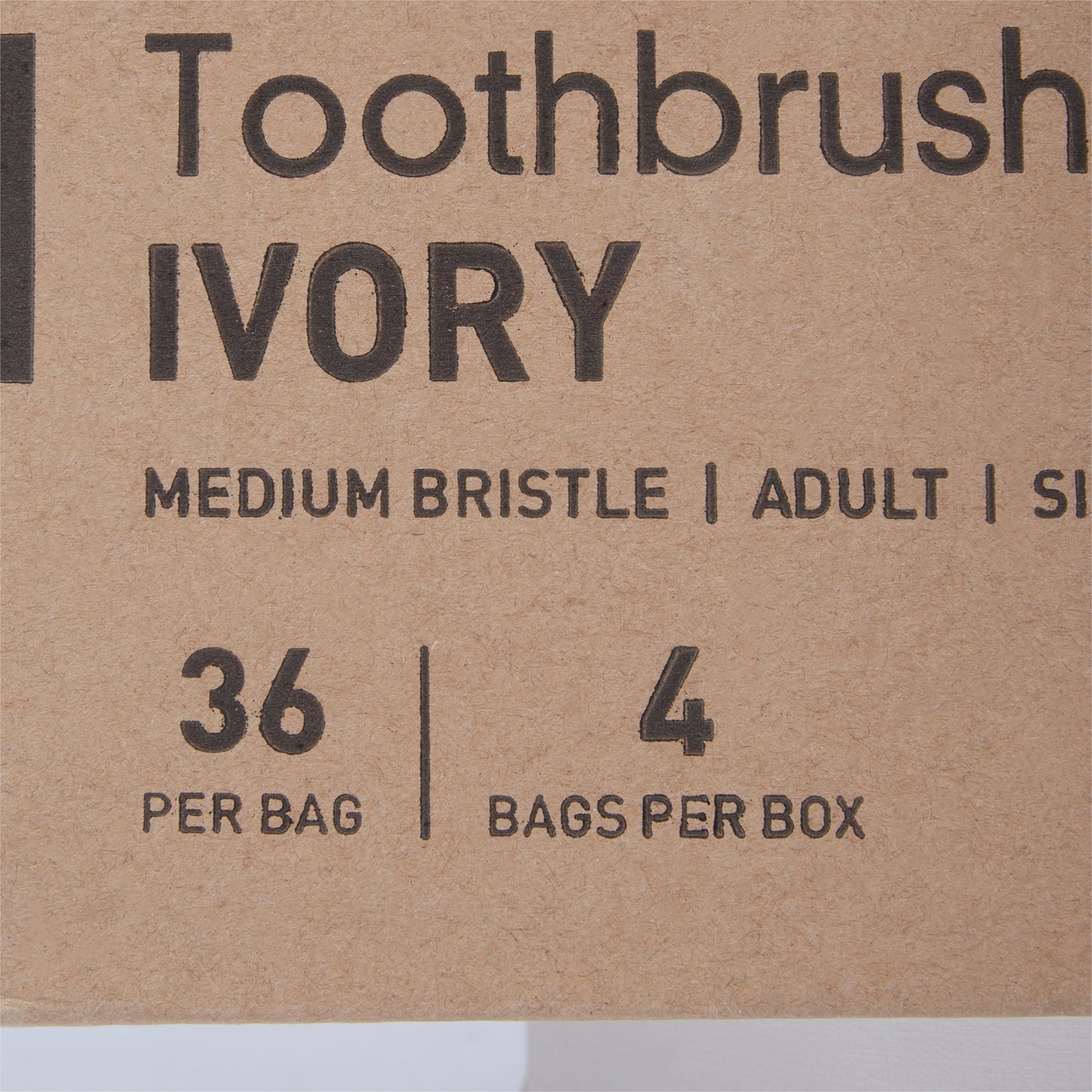 TOOTHBRUSH, TUFT 39 LF INDV WRPD (144/BX 10BX/CS)
