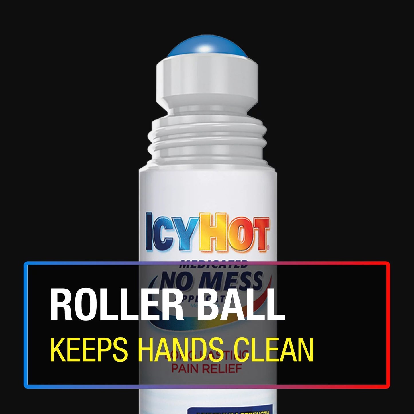 ICY HOT, APPL NO MESS PAIN RELIEF 2.5OZ
