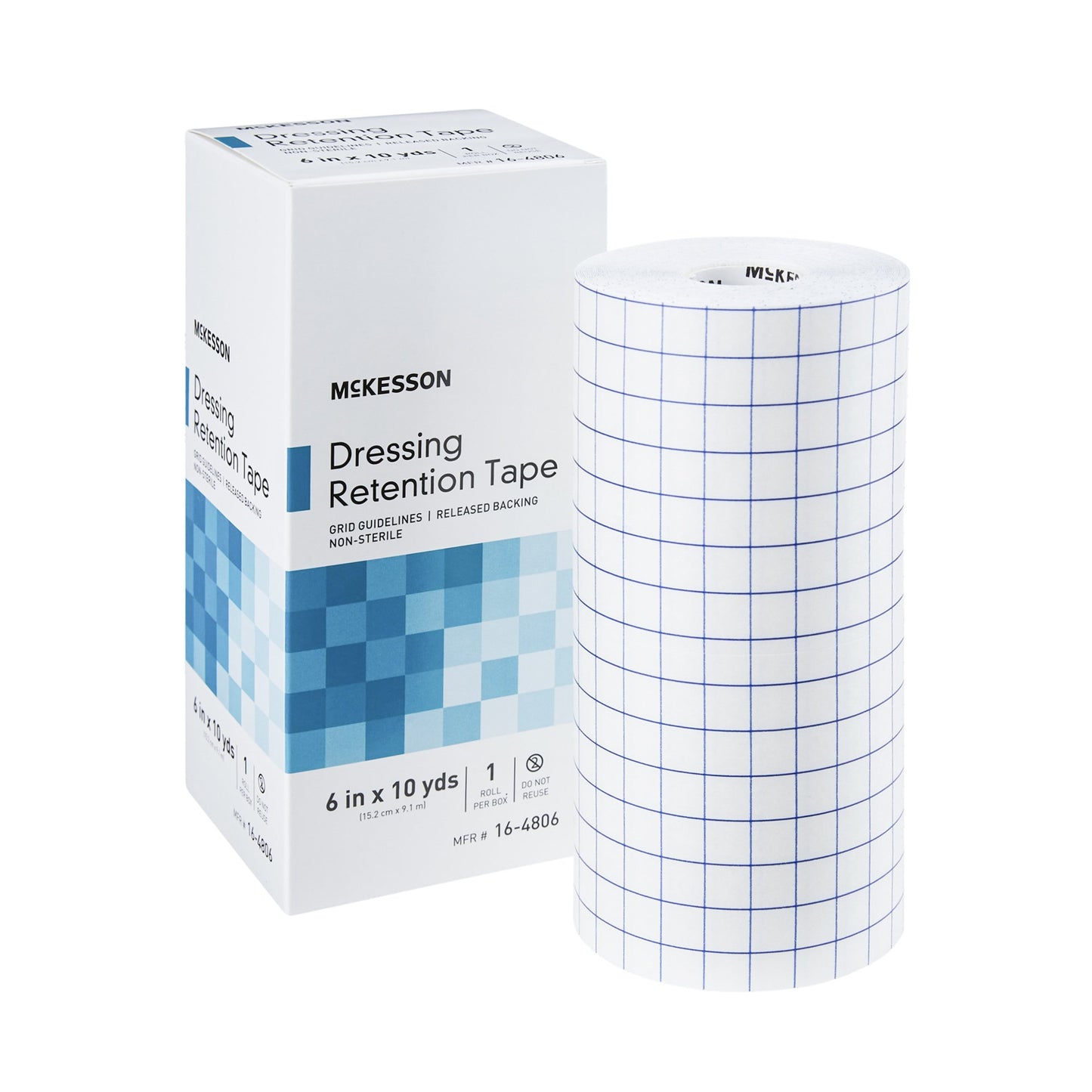 TAPE, RETENTION 6"X10YDS (1/BX12BX/CS)