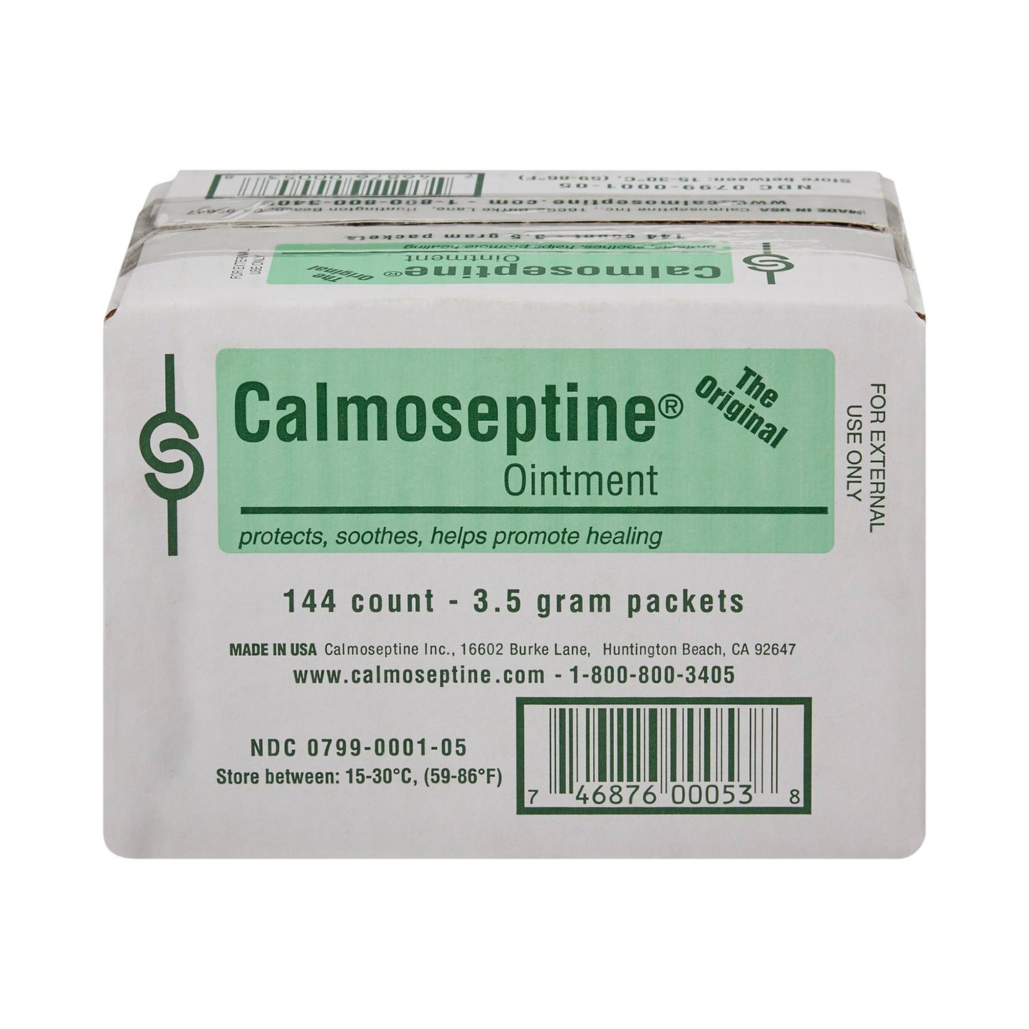OINTMENT, CALMOSEPTINE 1/8OZ (144/BX)