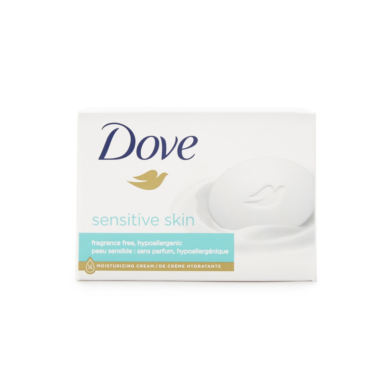 SOAP, BODY DOVE BAR UNSCENTED 4OZ (8/PK 9PK/CS)