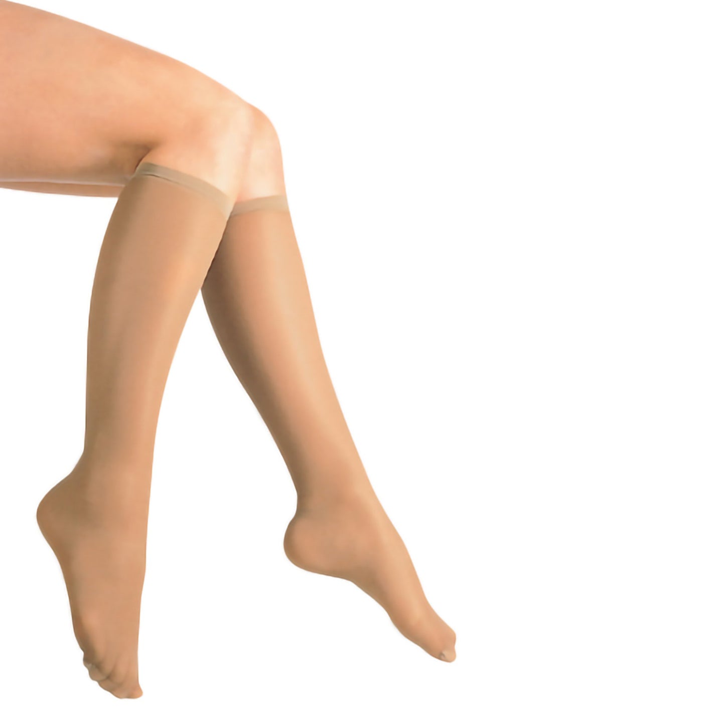 HOSE, ANTI-EMBOLISM KNEE HI SHEER BGE LG SCOTSP