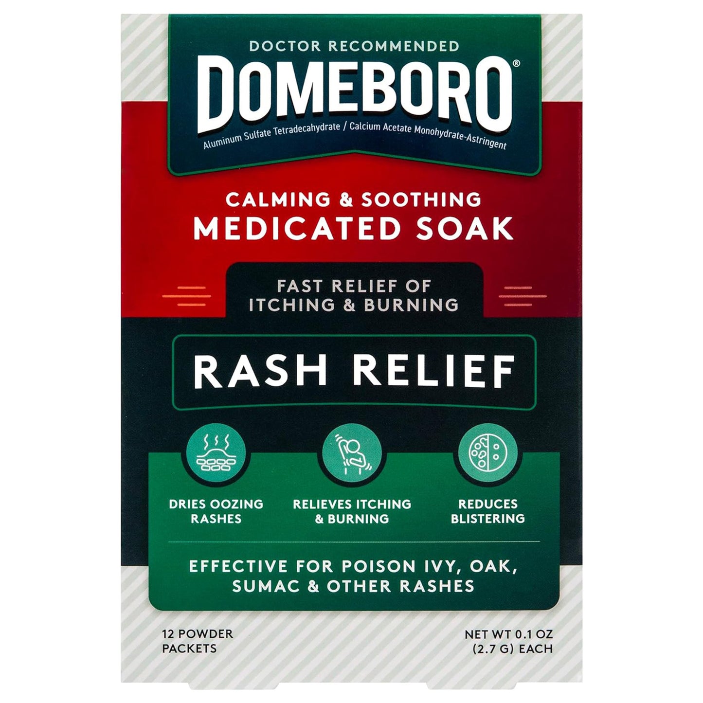 DOMEBORO, PDR PKT 2.2GM (12/EA)