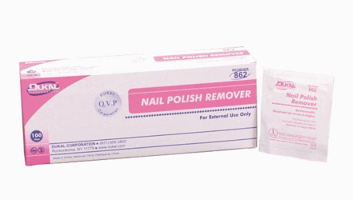 PAD, NAIL POLISH REMOVER (100/BX 10BX/CS)