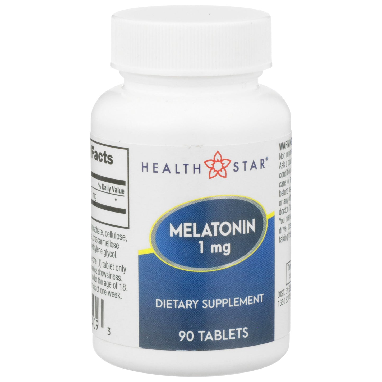 MELATONIN, TAB 1MG (90/BT 12BT/CS)