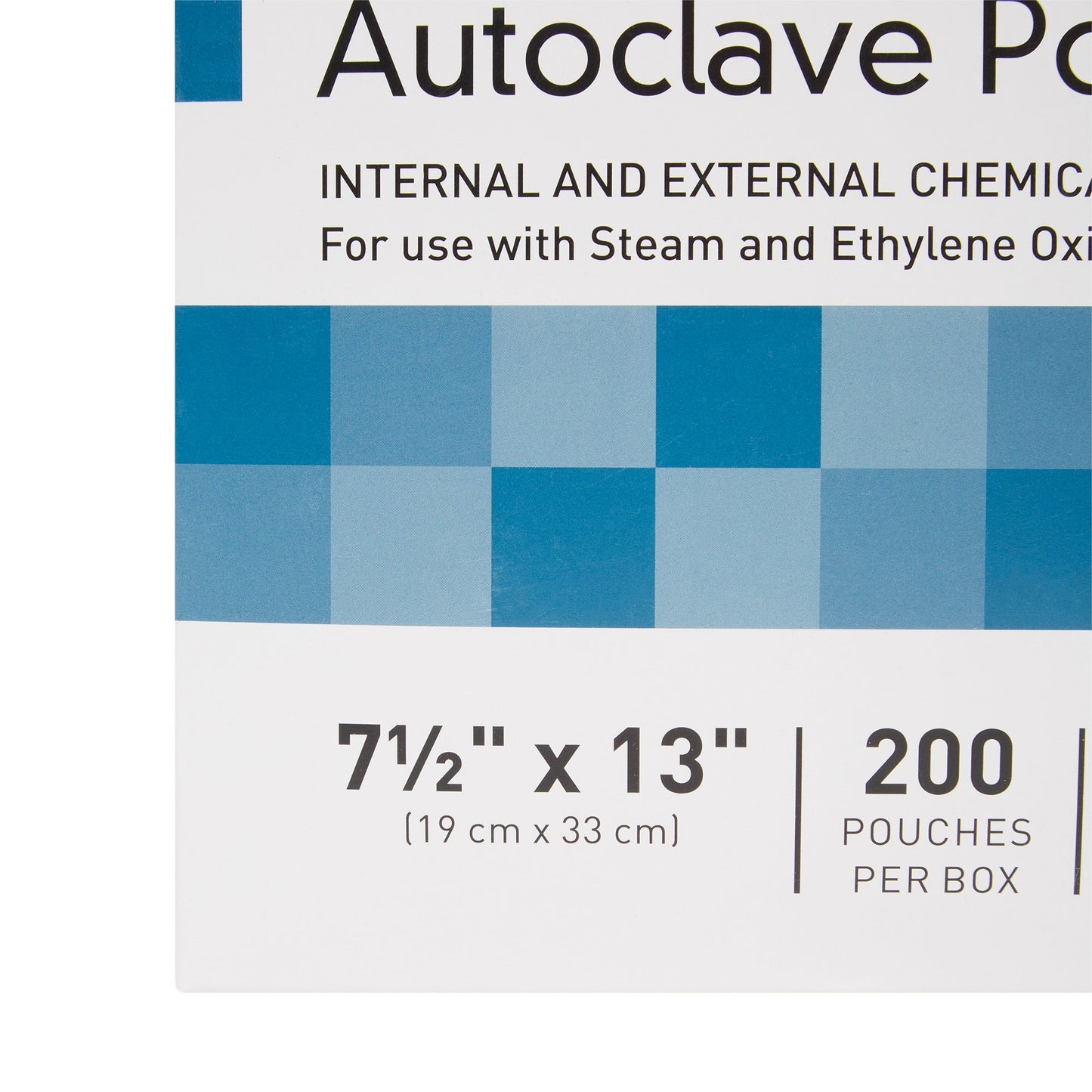POUCH, SELF SEAL ECON 7.5X13 (200/BX 5BX/CS)