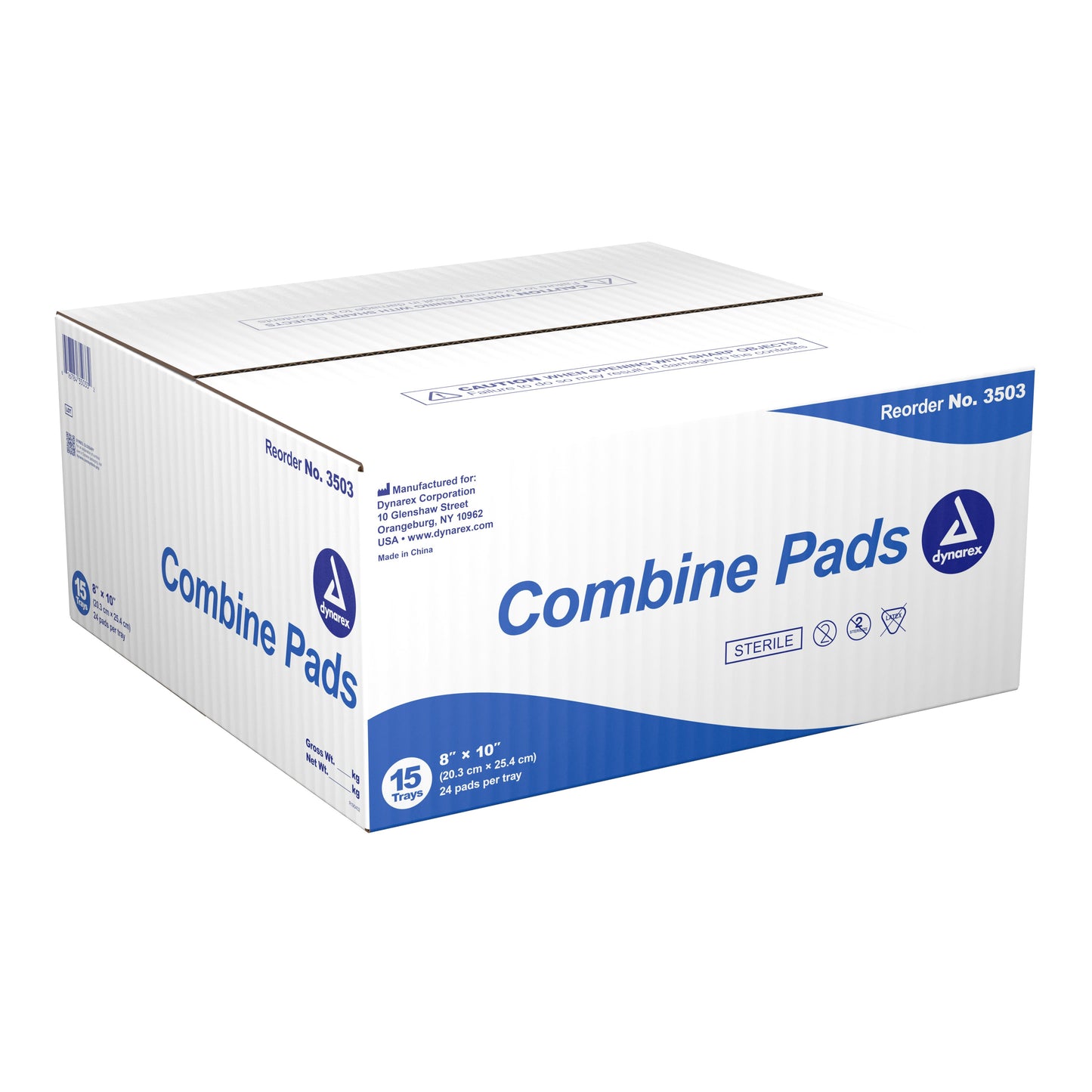 PAD, ABDN, 8"X10" STR (15BX/C S)