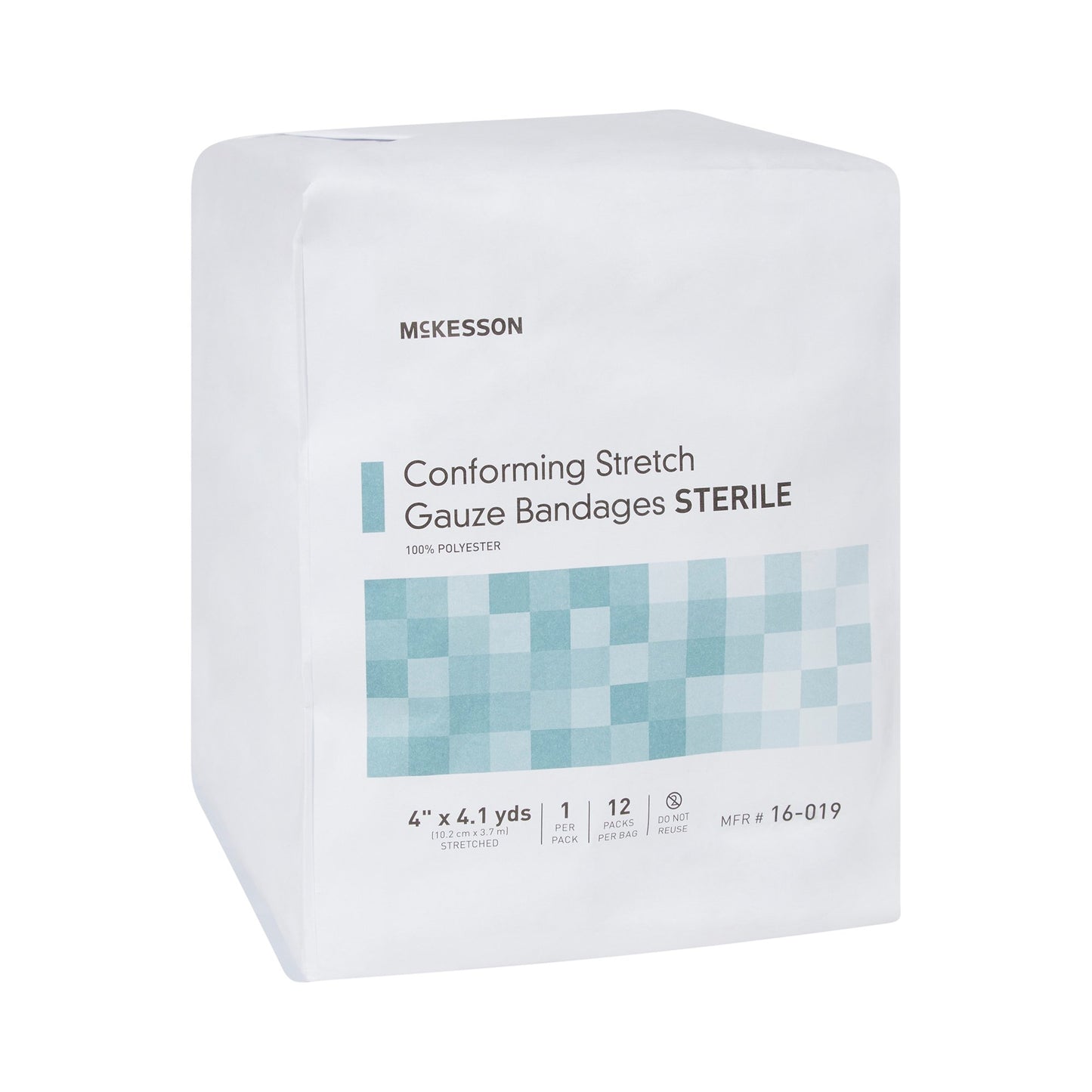 BANDAGE, CNFRM STR 4"X4.1YDS (RL 12RL/BG 8BG/CS)