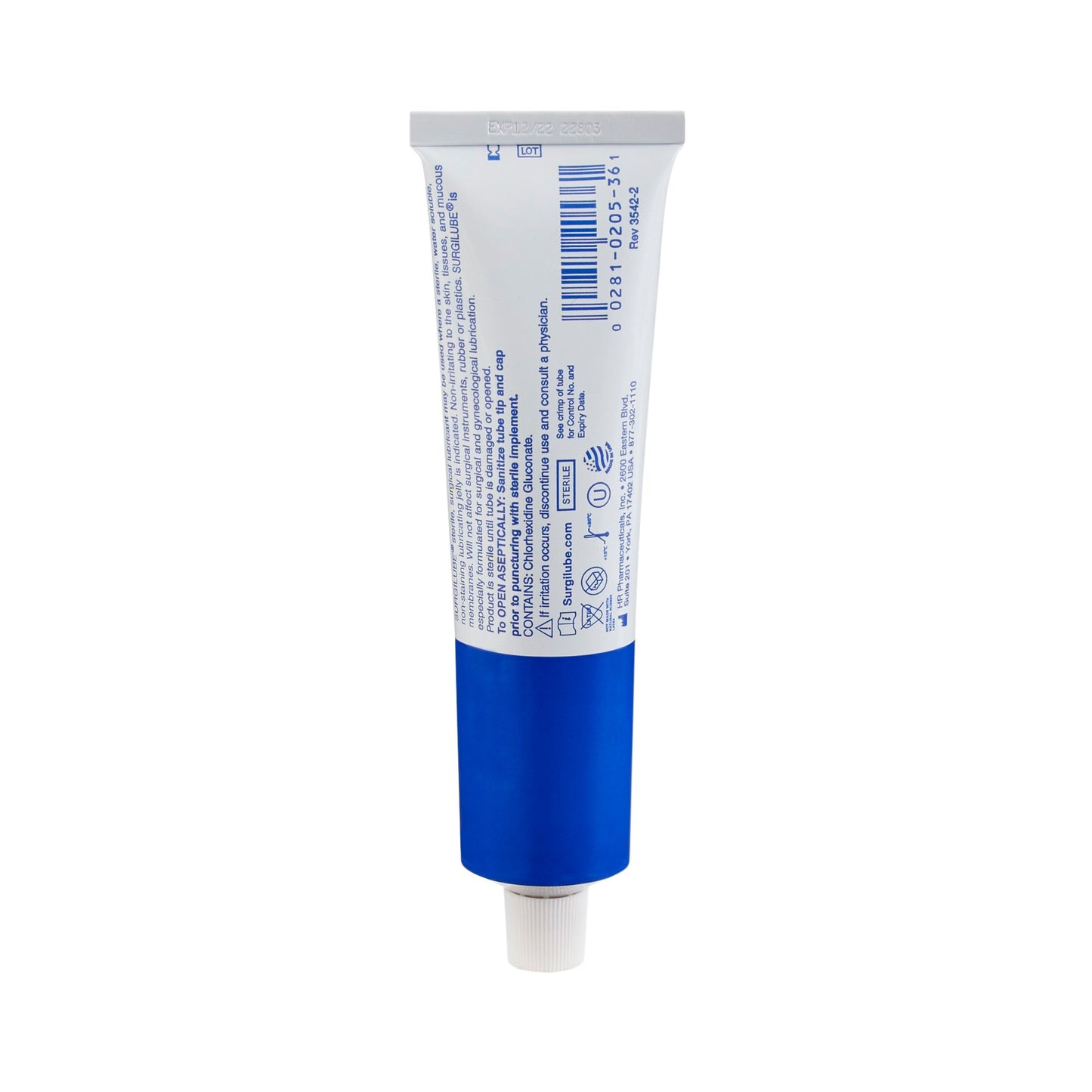 LUBRICATING JELLY, SURGILUBE STR TWST 4.25OZ TU (12/BX)