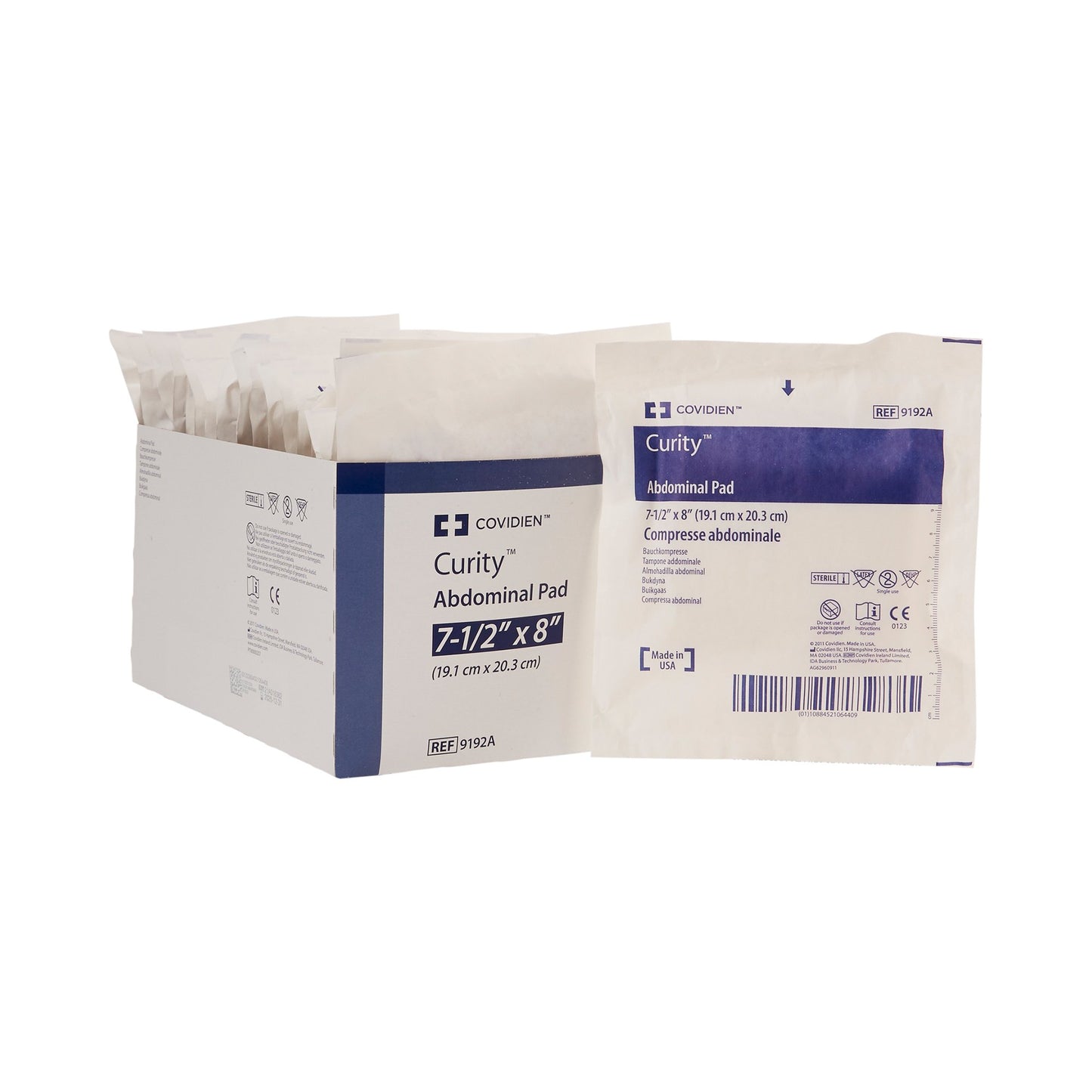 PAD, ABDN CURITY 7 1/2"X8" (18/TR 12TR/CS)