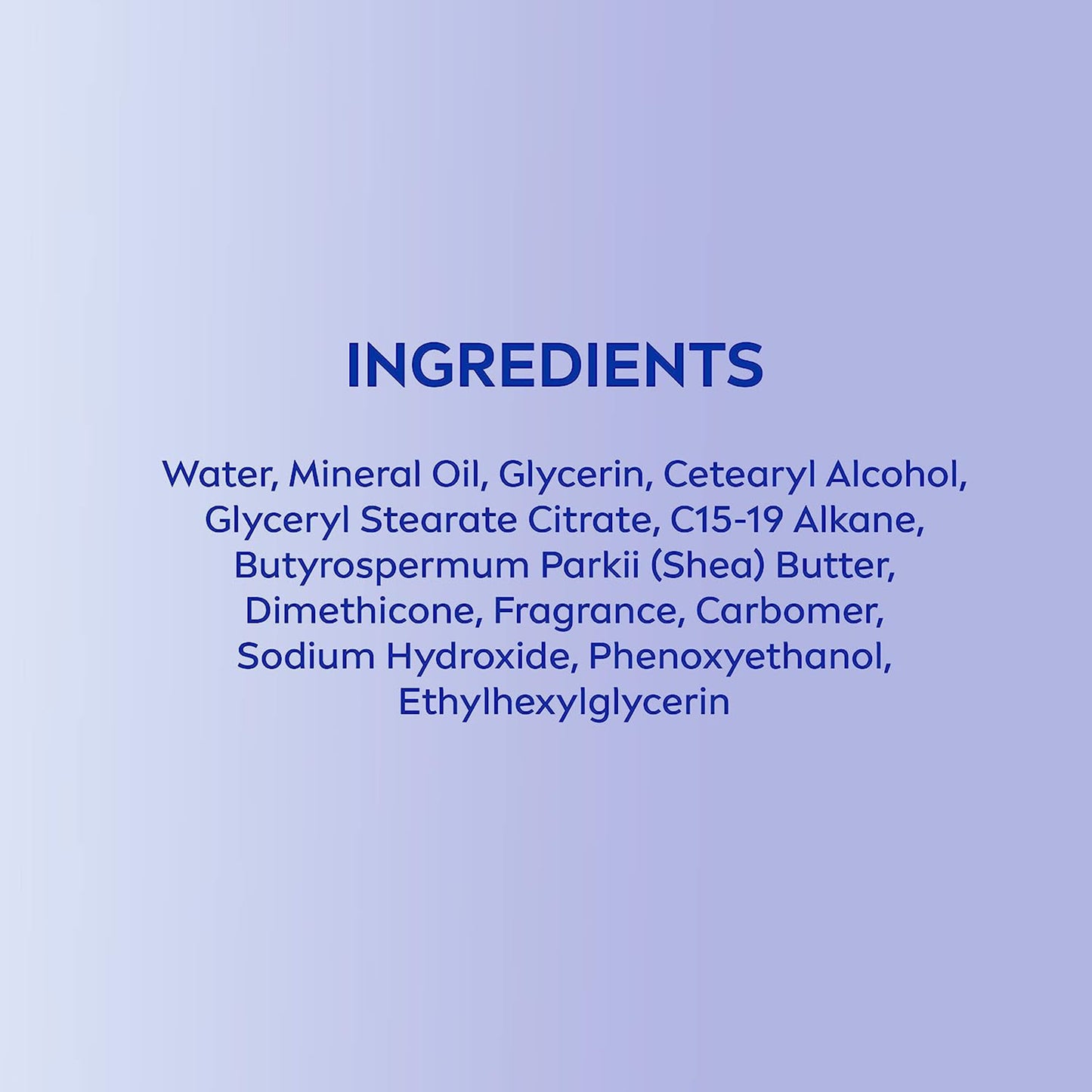 NIVEA, LOT SHEA DAILY MOISTURE16.9OZ