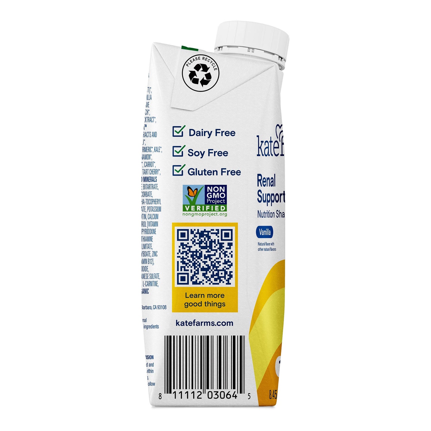 SUPPLEMENT, RENAL 1.8 VANILLA 8.45 FL OZ 250ML (12/CS)