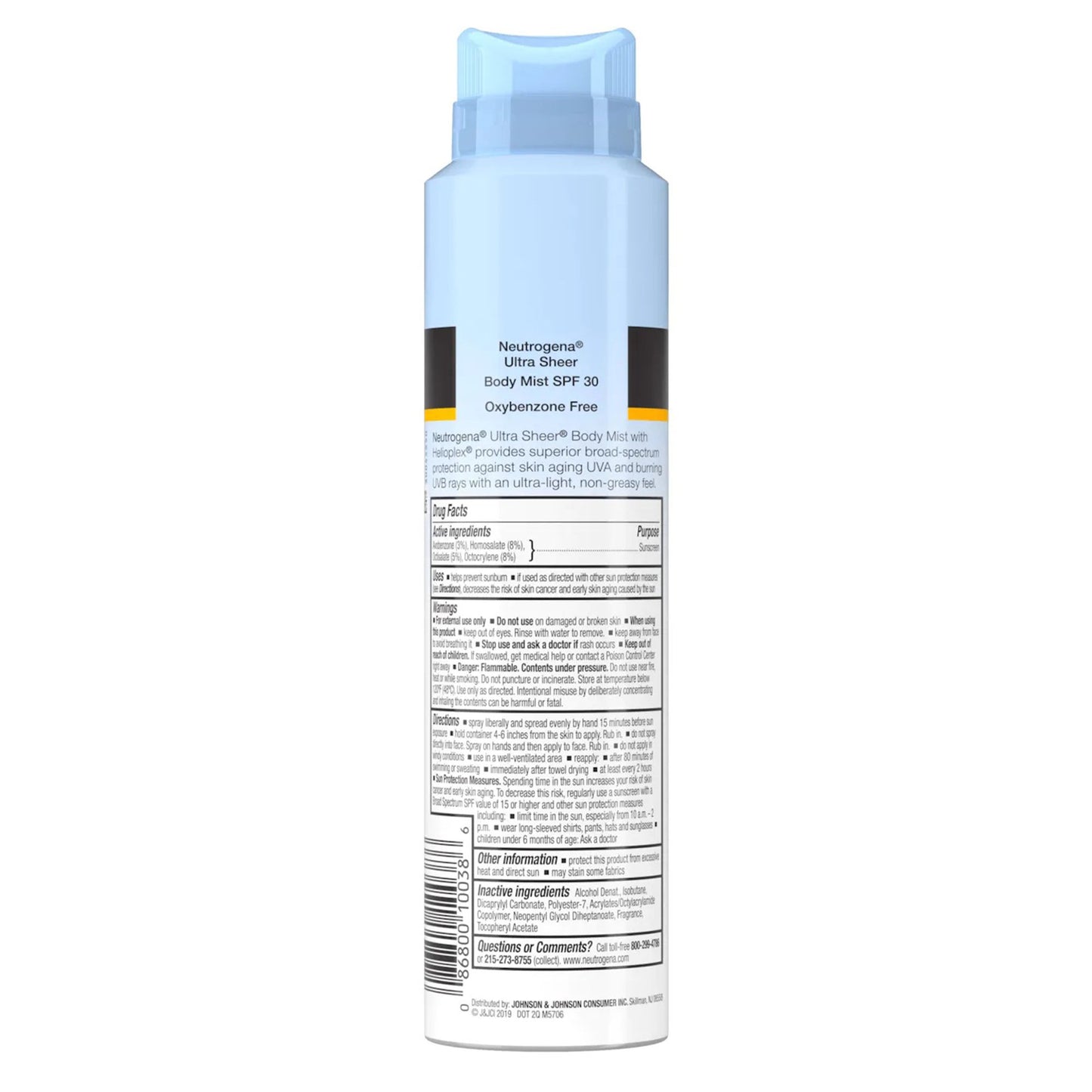 SUNSCREEN, SPR NEUTROGENA ULTRA SHEER SPF30 5OZ