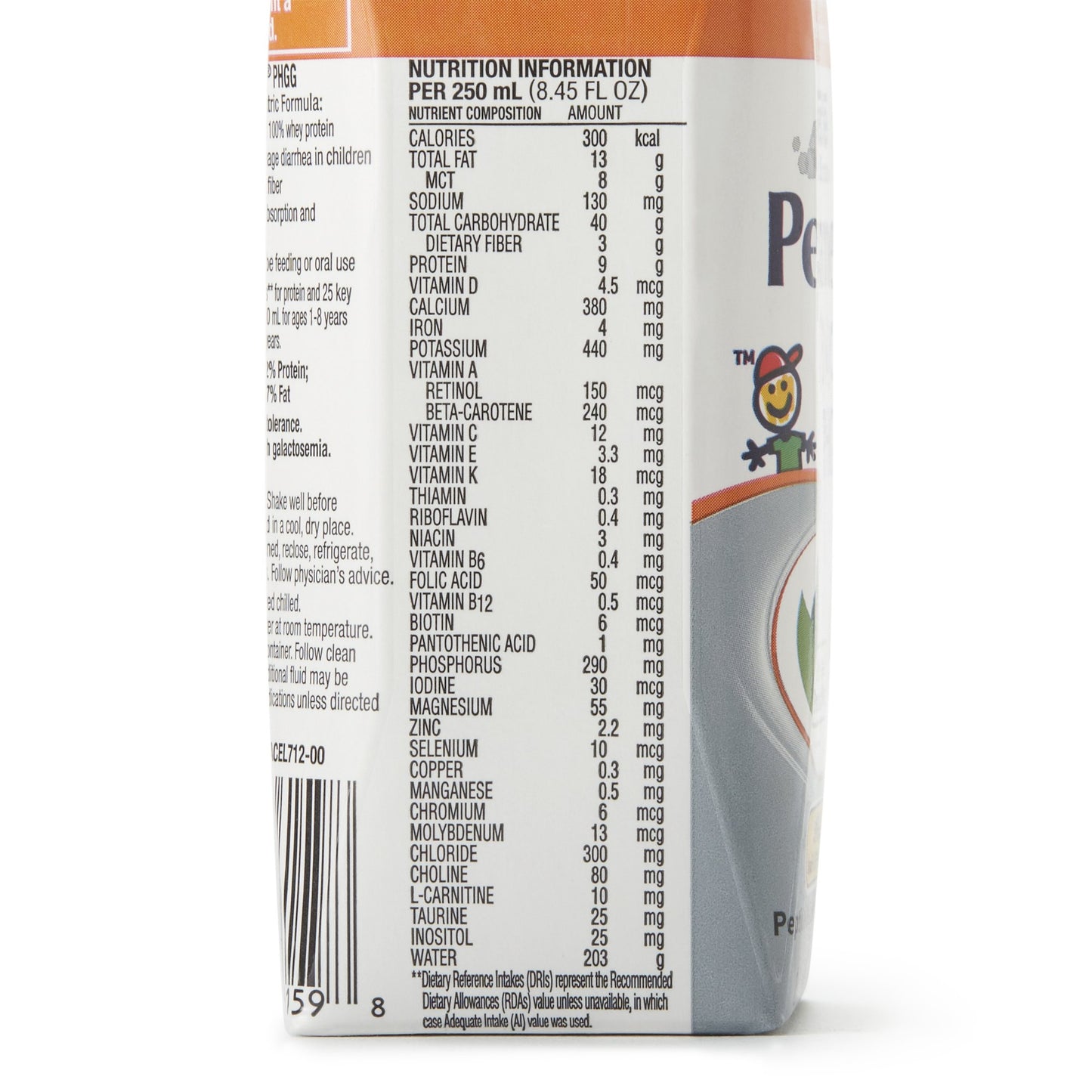 FORMULA, PEPTAMEN JUNIOR PHGG VANILLA 250ML (24/CS)