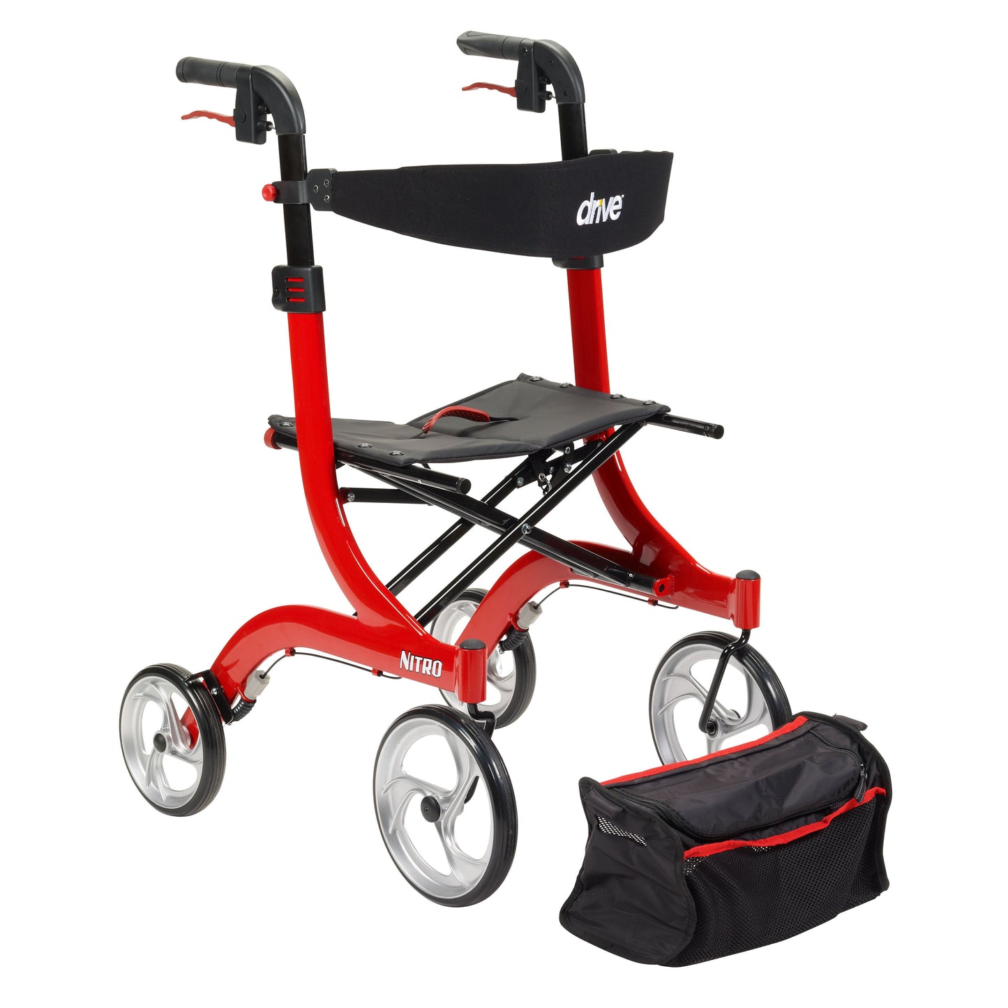 WALKER, ROLLATOR NITRO ALUM 10