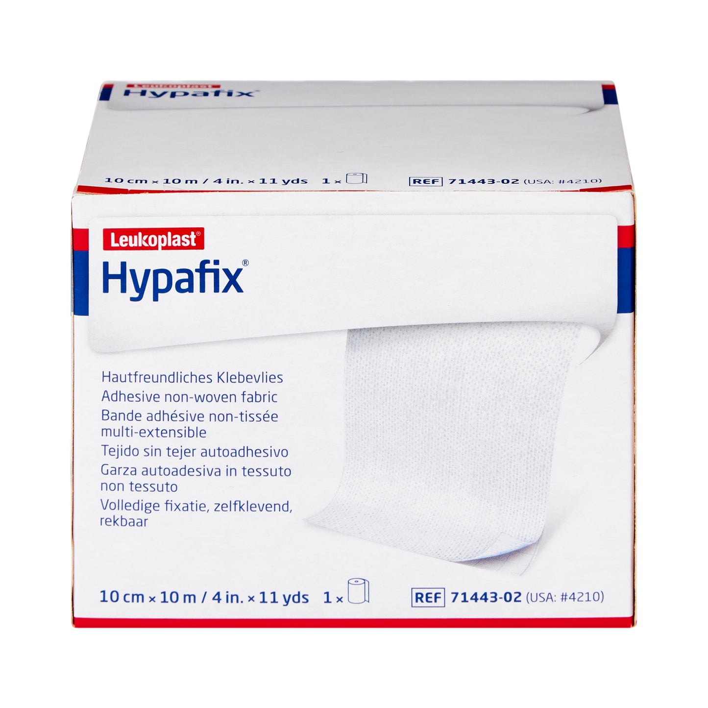 TAPE, DRESSING HYPAFIX RETENTION 4"X10YDS (1RL/BX 24BX/CS)
