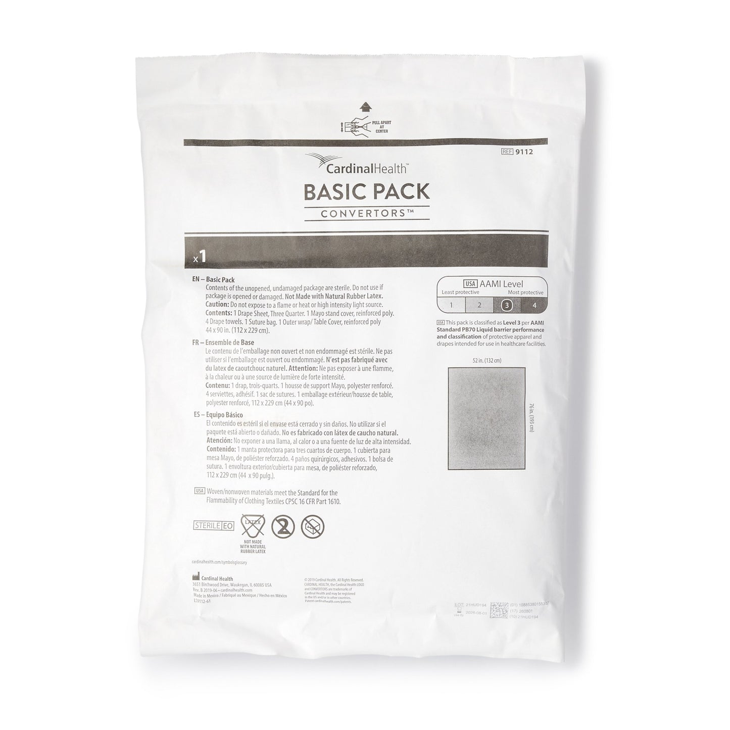 BASIC PACK, (10/CS)