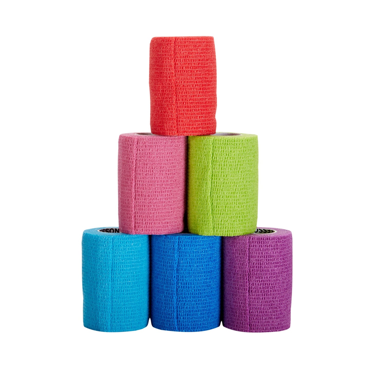 BANDAGE, COHESIVE N/S COLORPK 3" (24PK/CS)