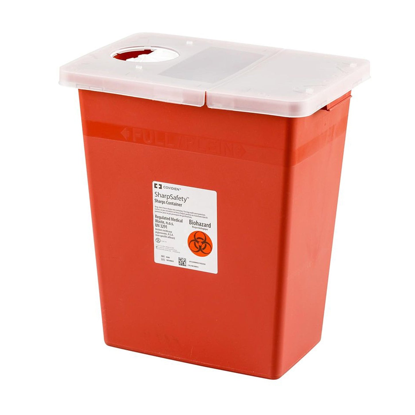 CONTAINER, SHARPS RED 18GL (5/CS)