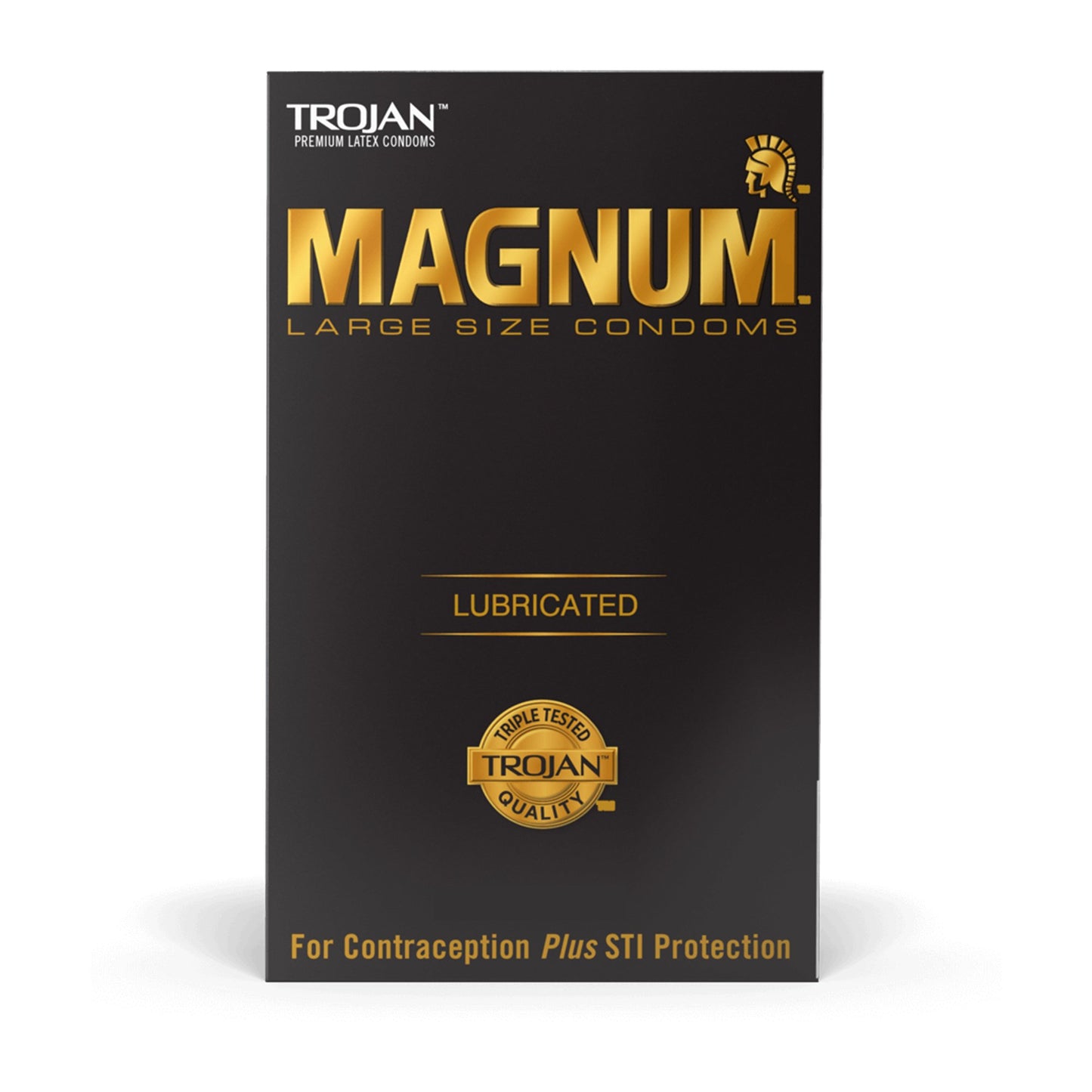 CONDOM, TROJAN MAGNUM LUB (3/BX)