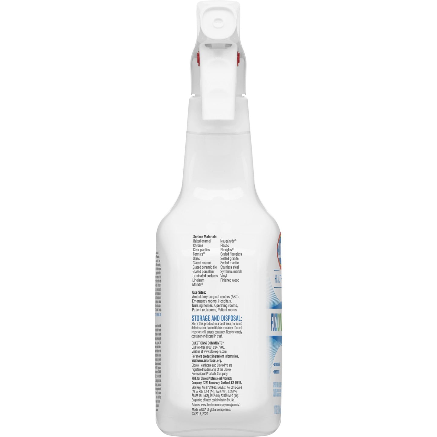 DISINFECTANT, CLOROX CLINICAL LIQ SPR 320Z (9/CS)