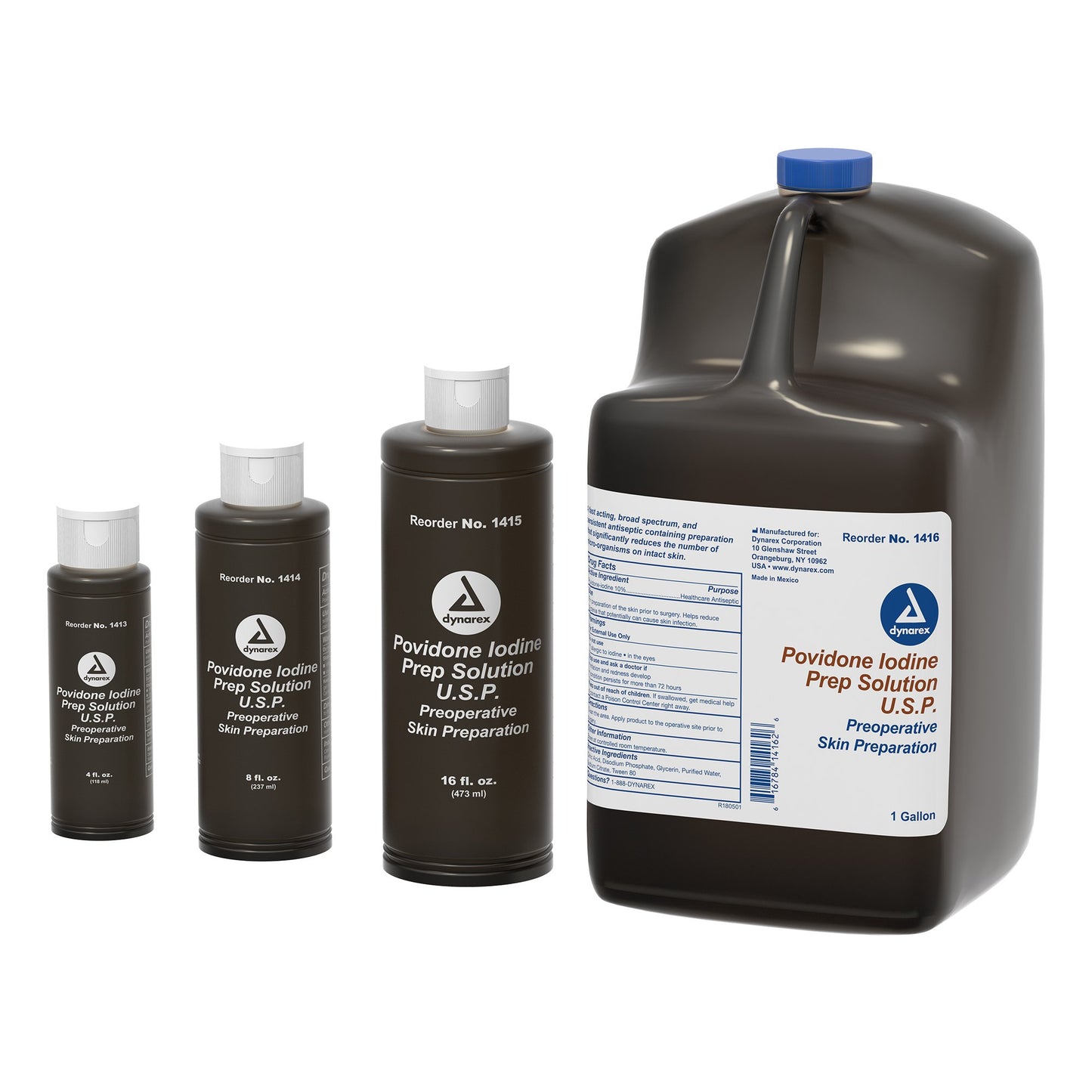 SOLUTION, PVP PREP 8OZ (24/CS)