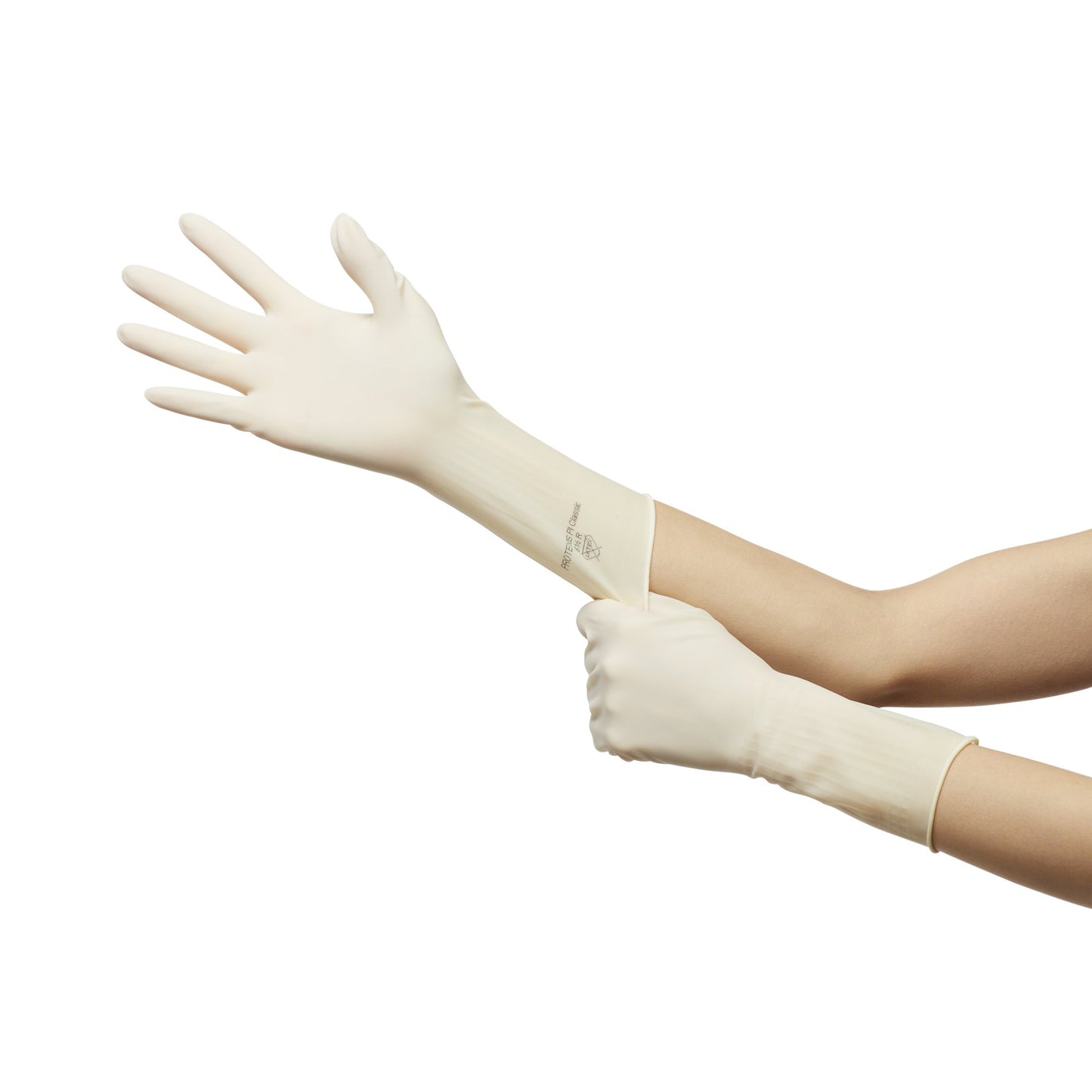 GLOVE, SURG PLYISO 6.5 STR2 SMTH (50PR/BX 4BX/CS)