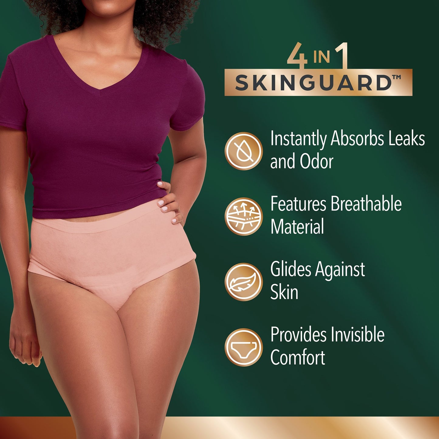 UNDERWEAR, DEPEND SILHOUETTE MAX ABSRB FML LG (12/PK 2PK/CS)