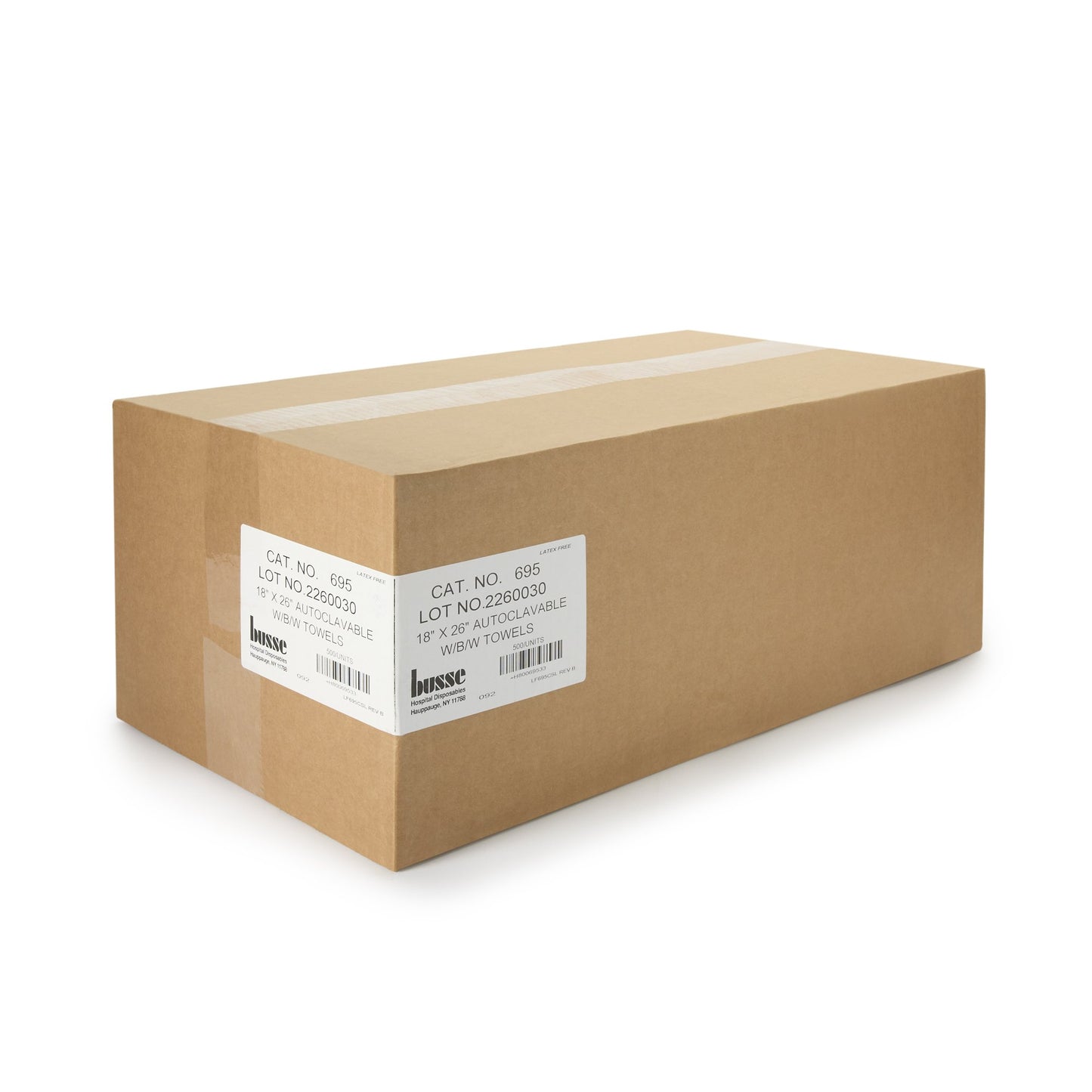 DRAPE, TISS/POLY N/S 18X26 (500/CS)