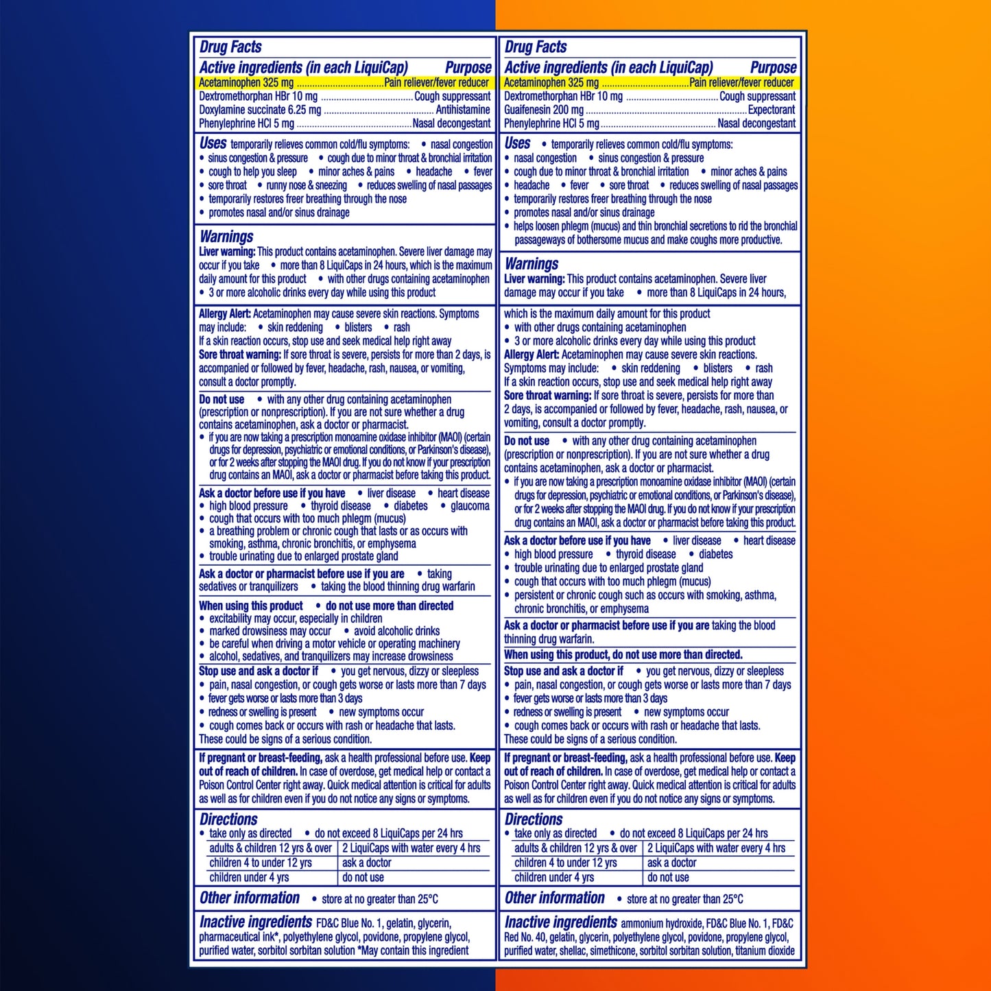 DAYQUIL, LIQ CAP VICKS SEVERE COLD & FLU (24/CT)