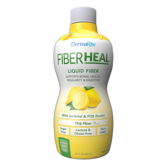 PROHEAL, SUPPLEMENT FIBERHEAL LEMON TWIST 30OZ (6/CS)