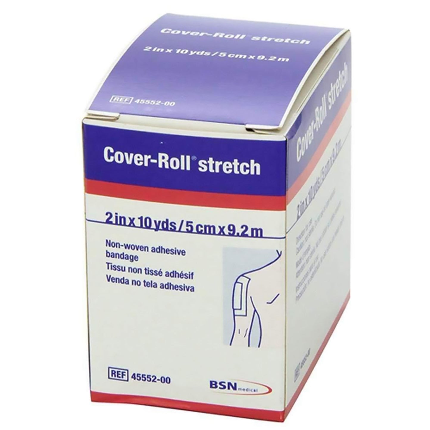 BANDAGE, COVER-ROLL STRCH 2"X10YDS (1/BX)