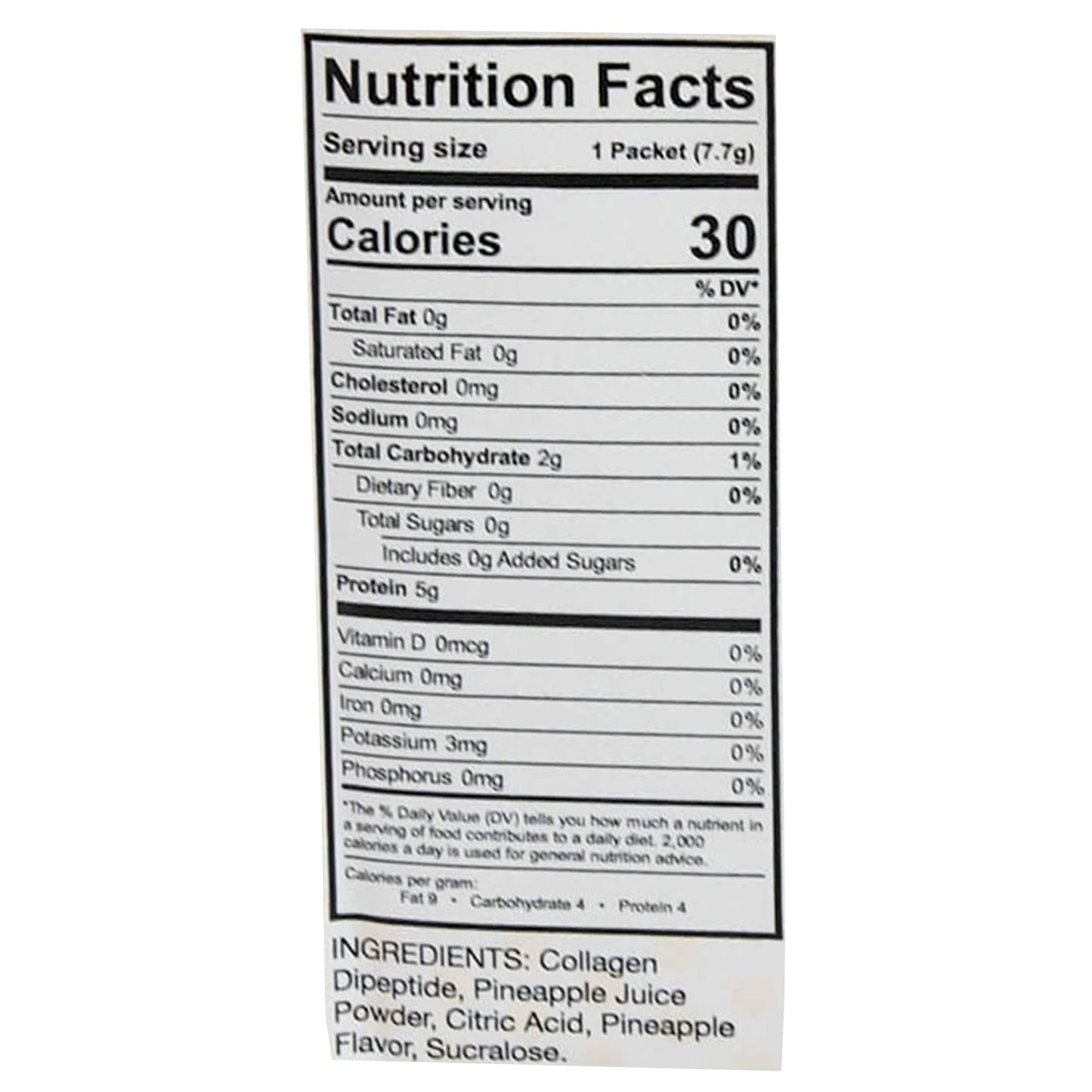 SUPPLEMENT, PRESSURE ULCER F/HEALING PINEAPPLE (30/BX 6BX/CS