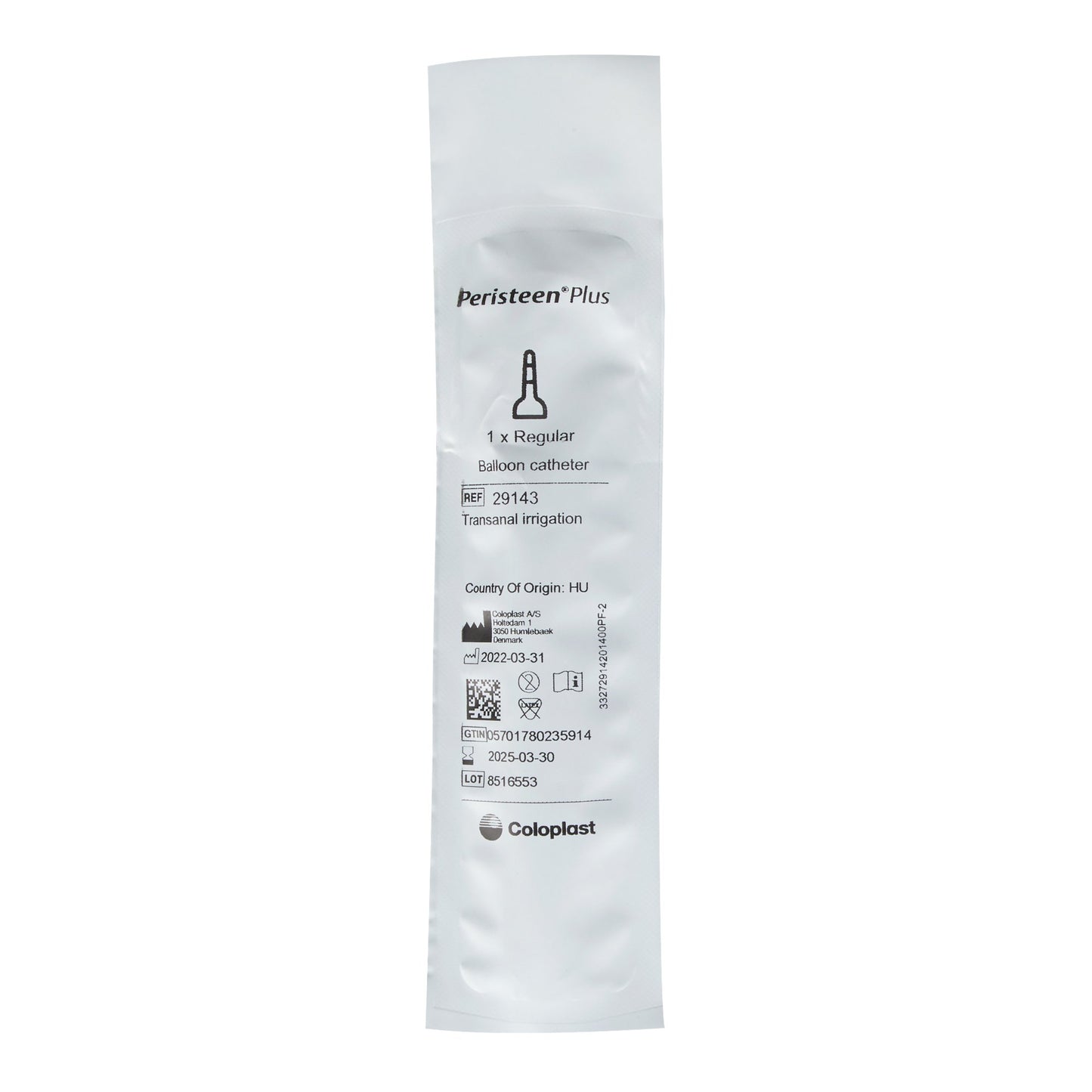 ACCESSORY UNIT, IRRIGATION PERISTEEN PLUS REG (1/BX)