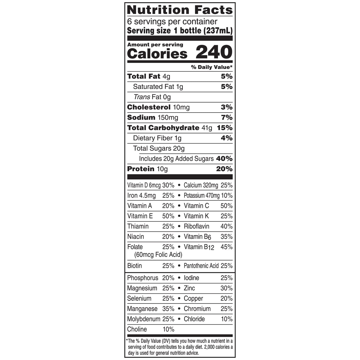 BOOST, ORIGINAL CHOCOLATE CLEAN 8OZ (6/PK 4P/KCS)