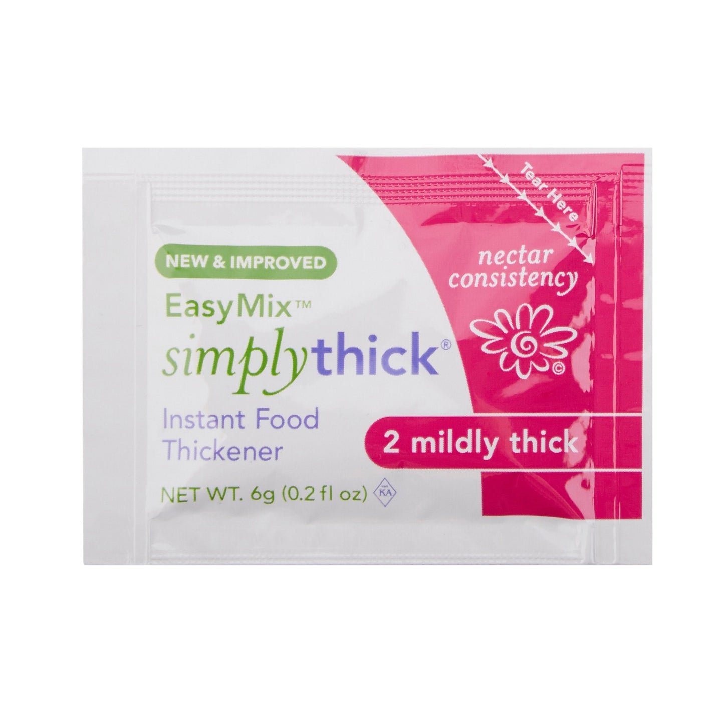 SIMPLY THICK, GEL NECTAR 6GM INDIVIDUAL PACKETS (200/BX)