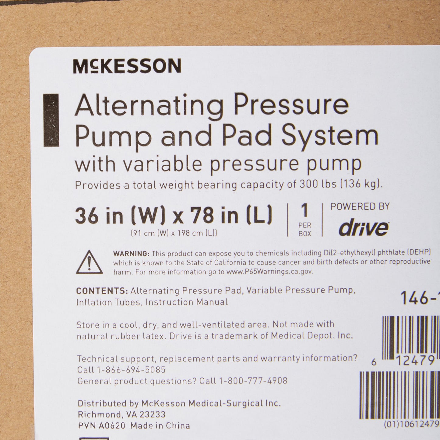 PUMP, PRESSURE ALTERNATING (6/CS)