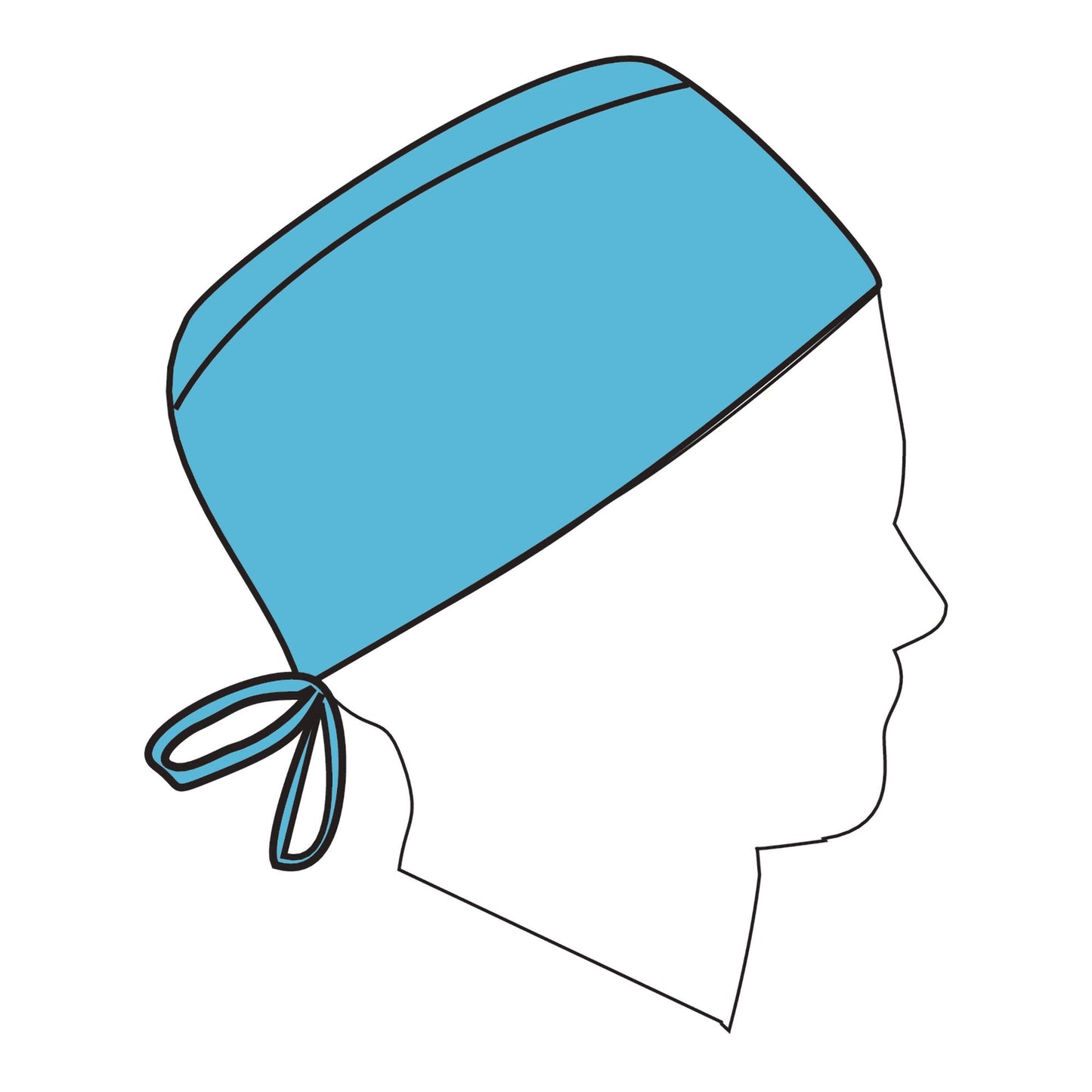 CAP, SURGEON BLU LG (100/BX) KIMCLK