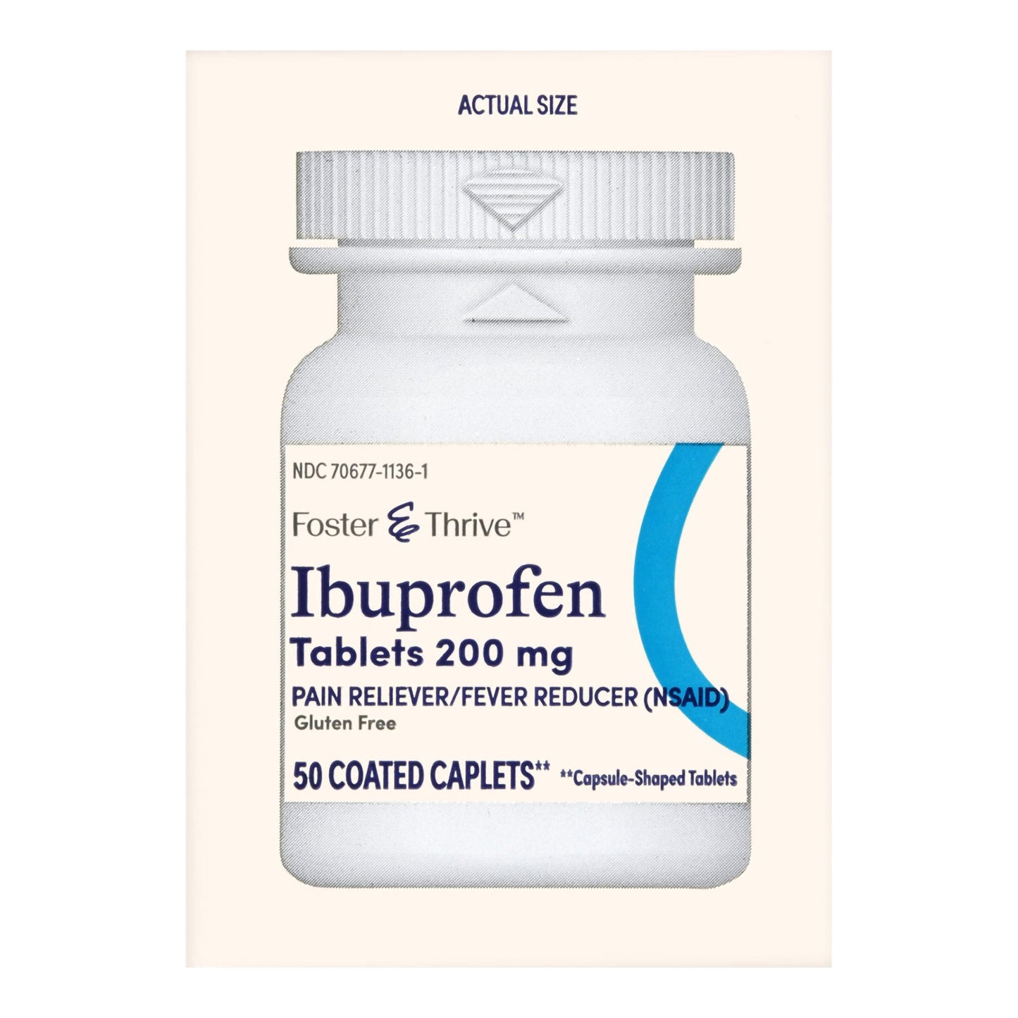 IBUPROFEN, CAPL FT SM 200MG (50/BT)