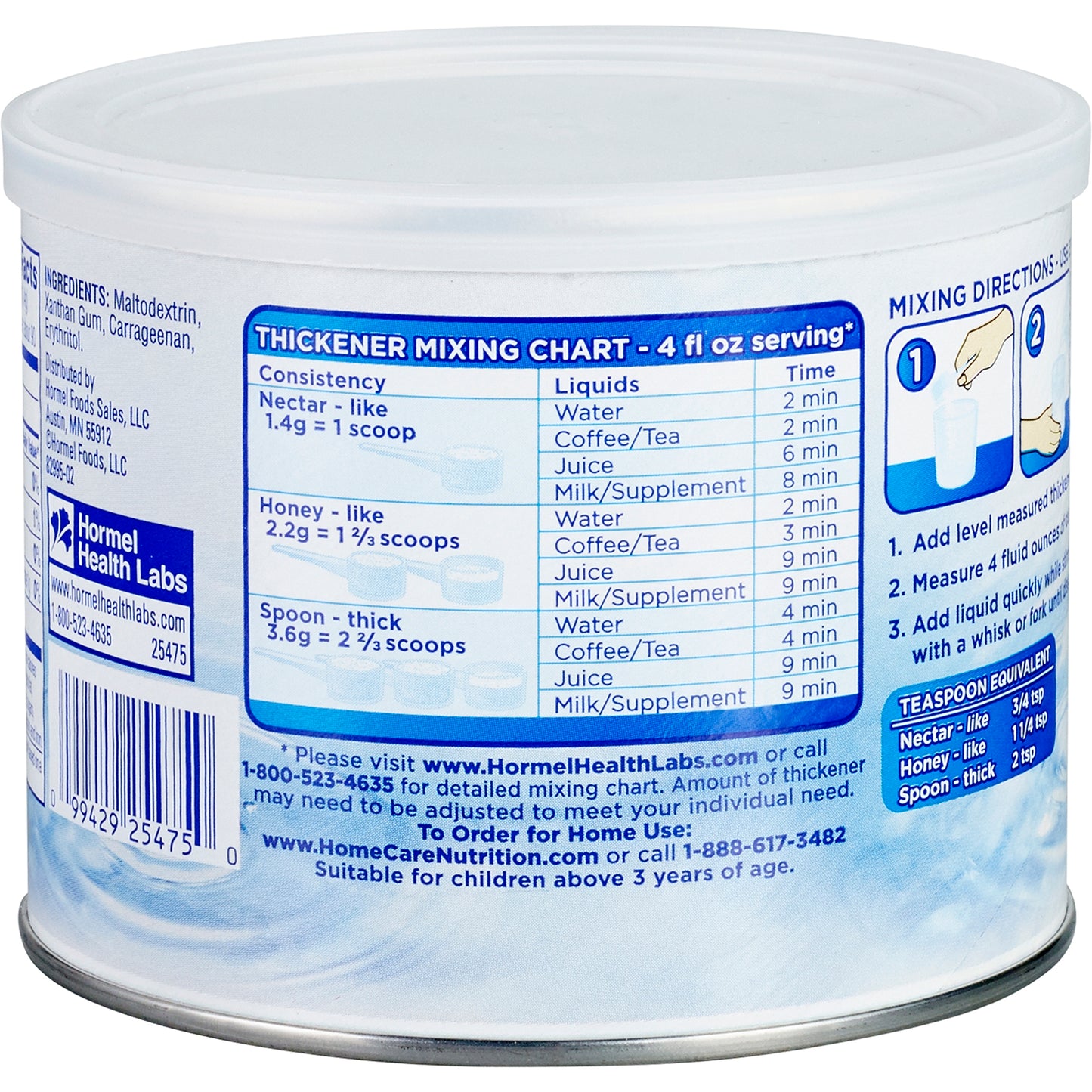 THICK-N-EASY, CLEAR THICKENER 4.4OZ (4/CS)