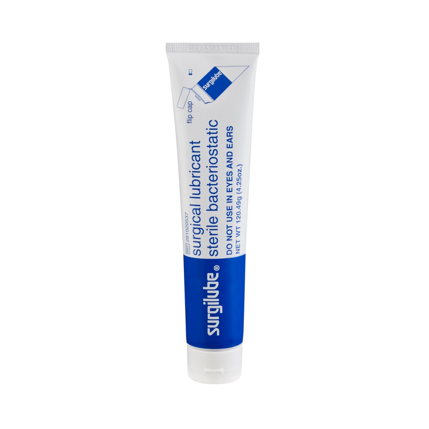 LUBRICATING JELLY, SURGILUBE STR TU 4.25OZ (12EA/BX 6BX/CS)