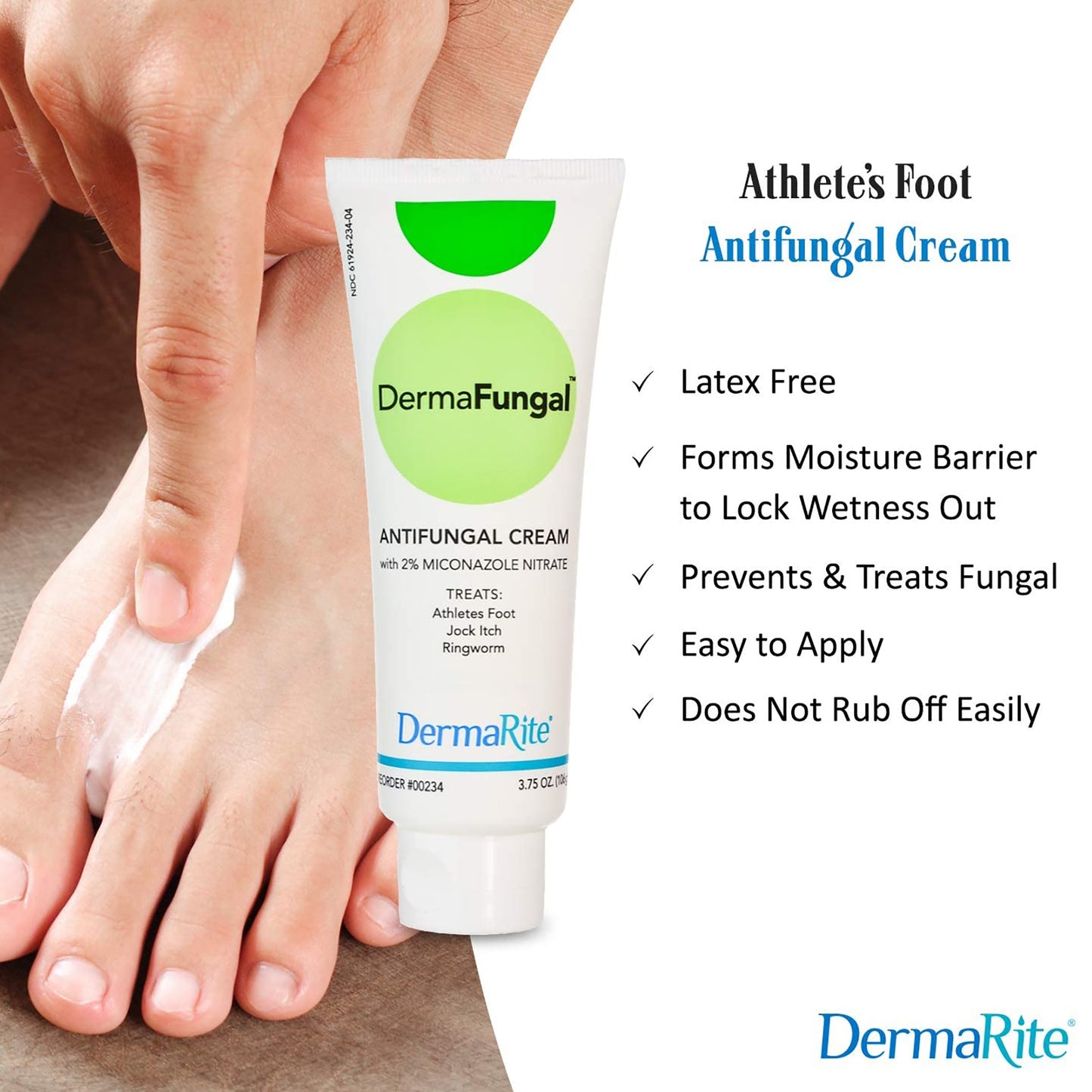 CREAM, DERMAFUNGAL 4OZ (24/CS)