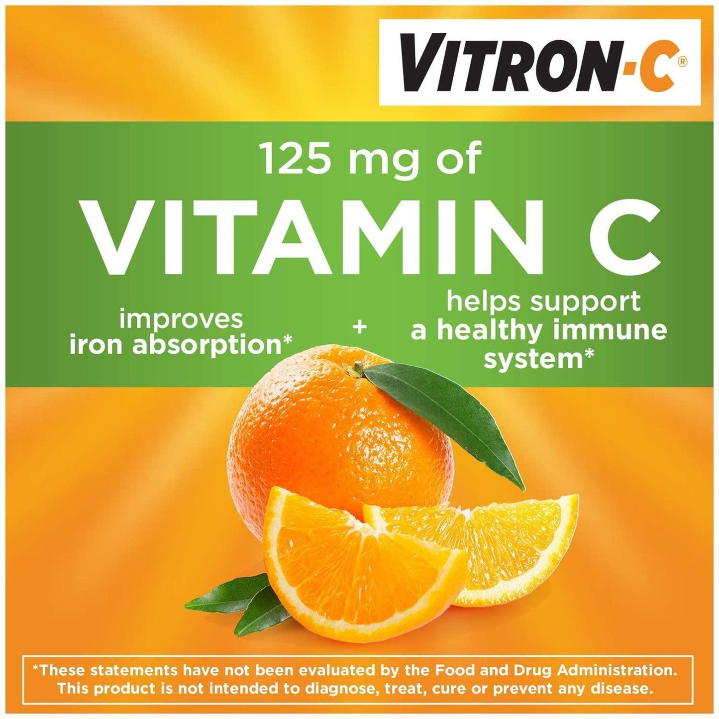 VITRON-C IRON+C, TAB 200-125MG(60/BT)