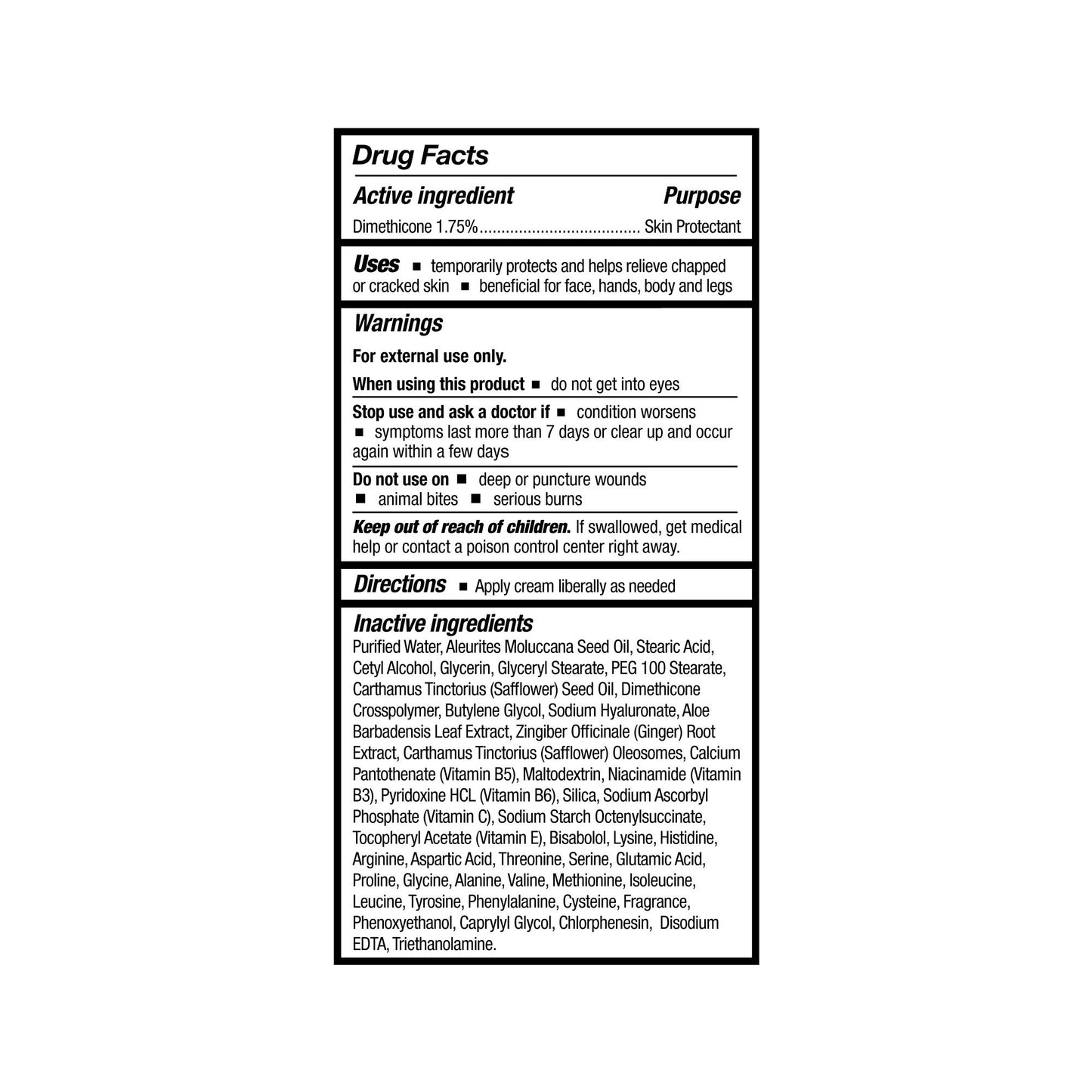 CREAM, BODY THERA MOIST 4OZ (12/CS)
